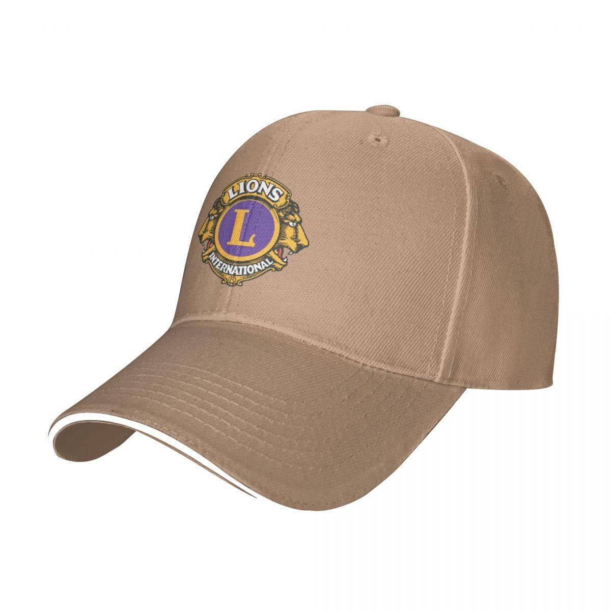 Lions Club International Cap Baseball Cap hat man luxury Sun cap Cap women's Unisex's