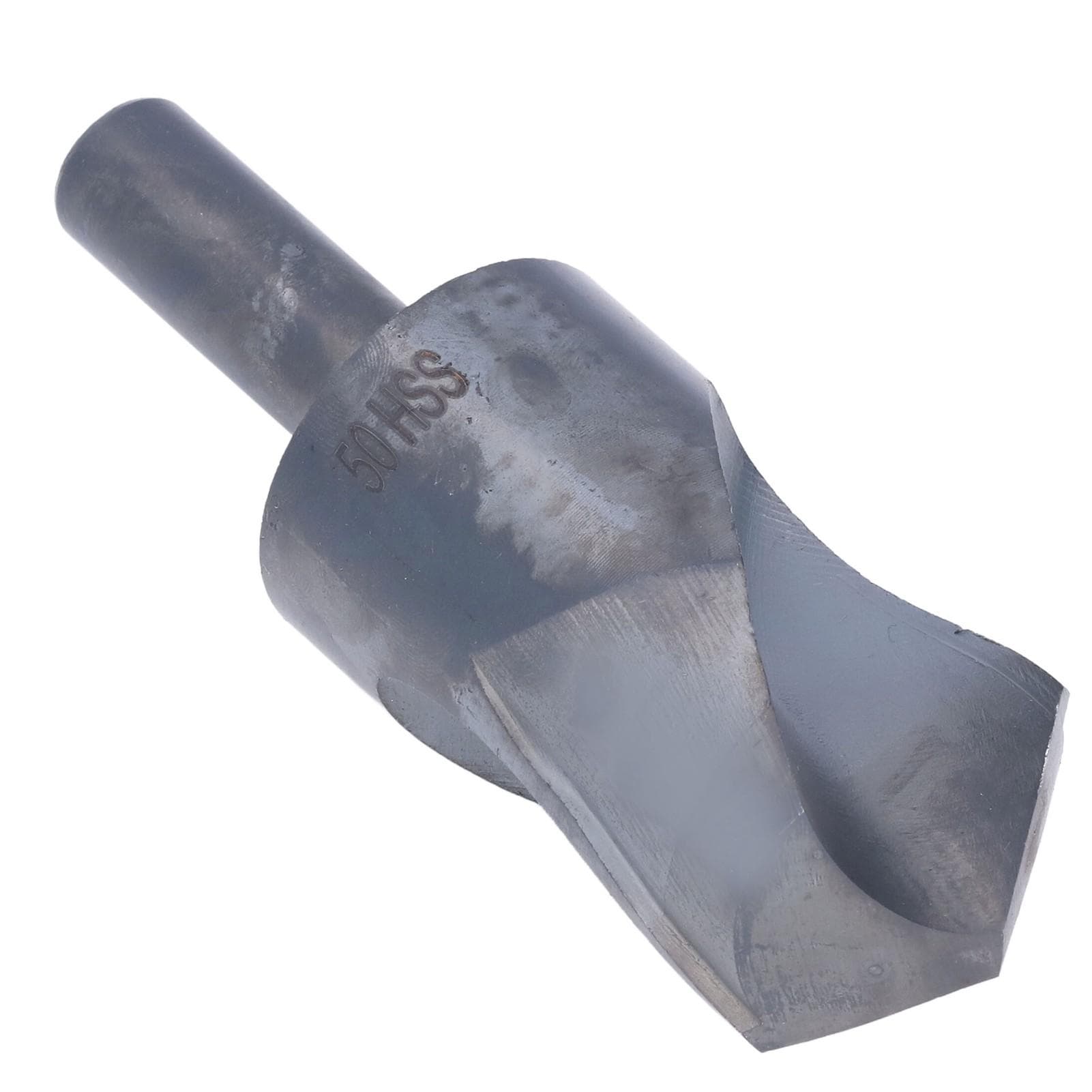 50mm Twist Drill Bit High Speed Steel 118 Degree Spiral Drilling Bit with 34in Small Shank