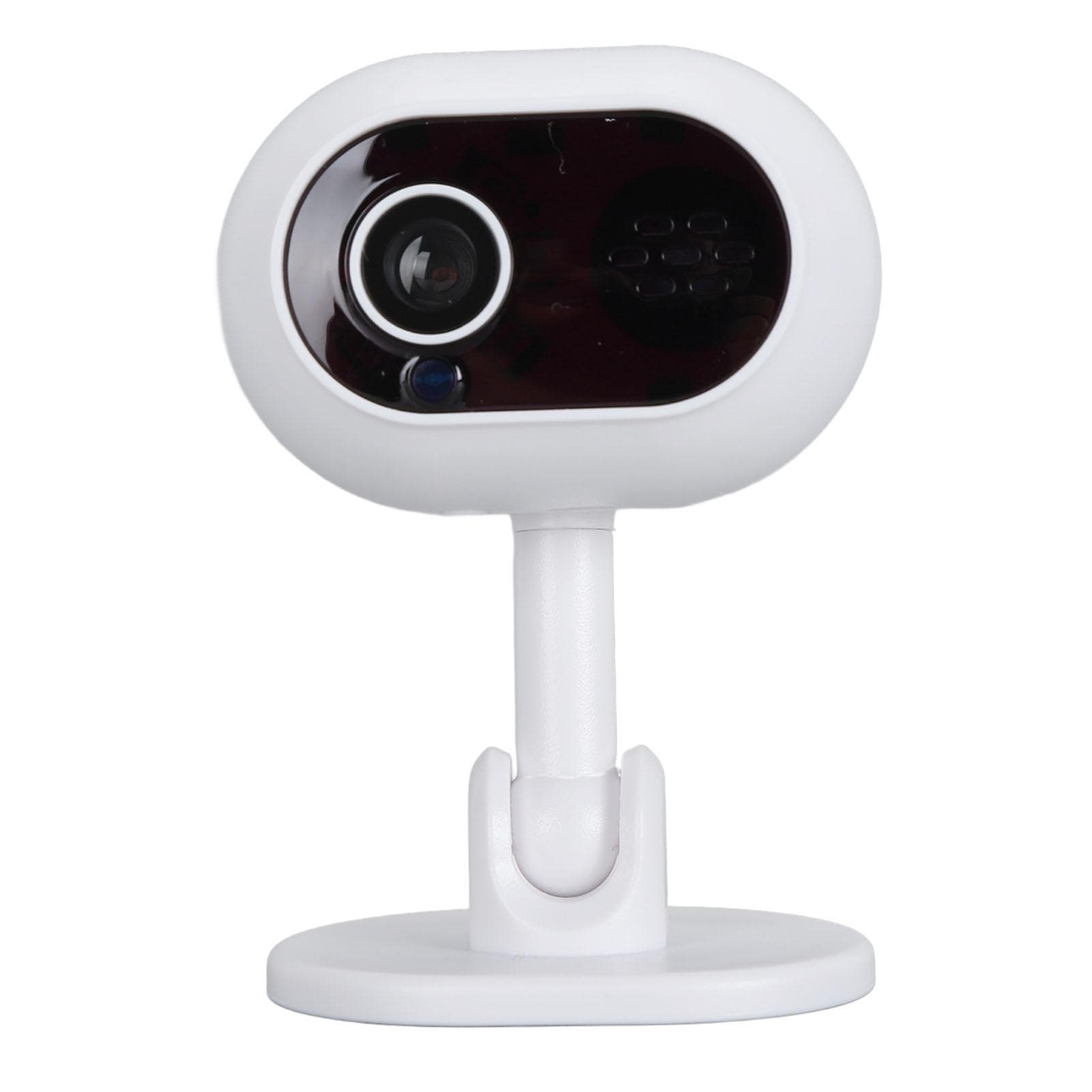 Indoor Security Camera 1080P HD WiFi Motion Detection 2 Way Talk Night Vision 360 Degree Rotation white