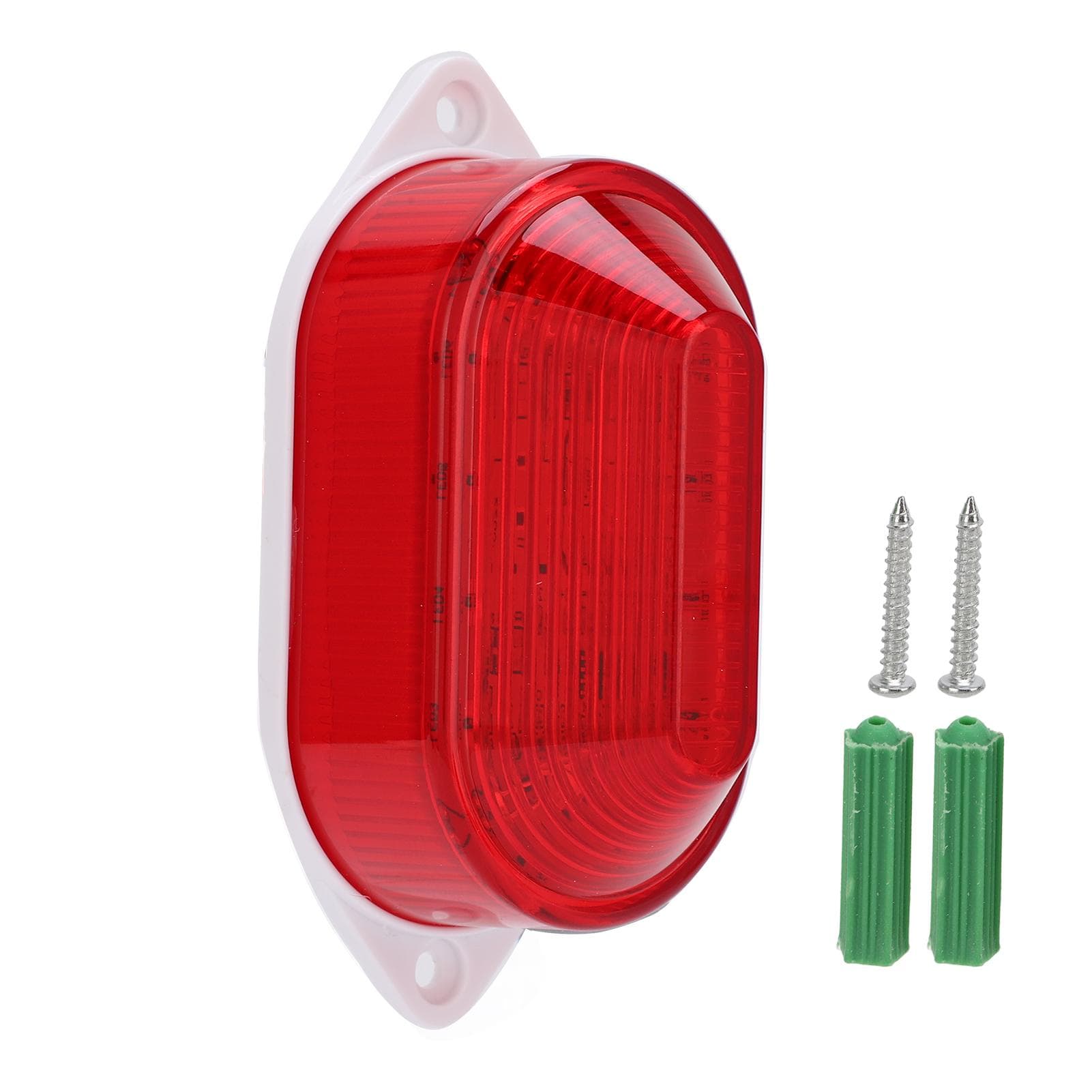 Red LED Warning Light Small Security Signal Siren Sound Alarm Light with Buzzer for Factory