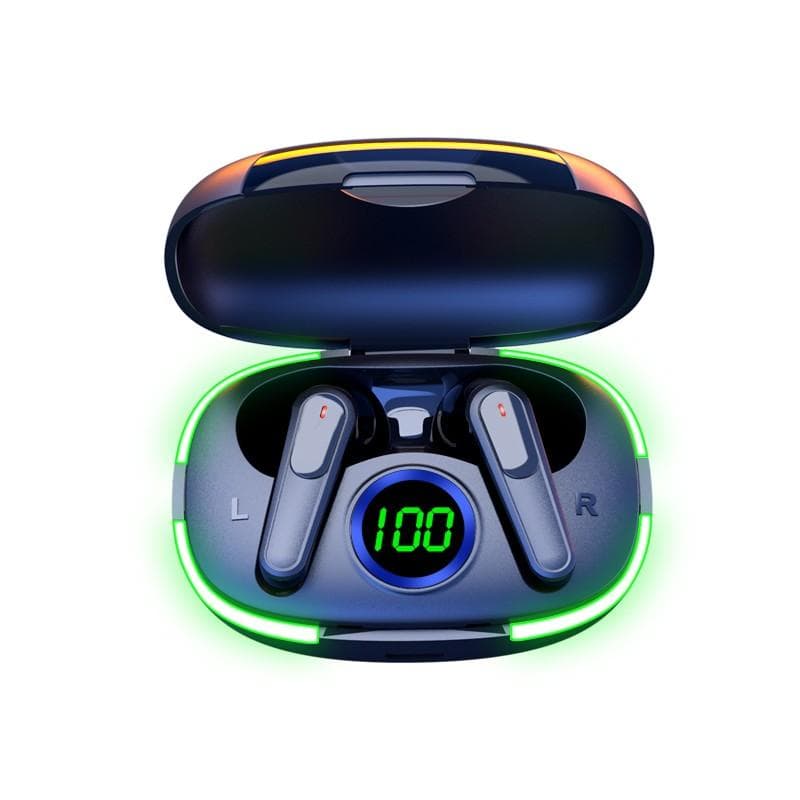 Truly Wireless Bluetooth Headset Stereo In-Ear Earbuds Tws Earphones Sport Bluetooth Headphones With Mic For Smart Phone black