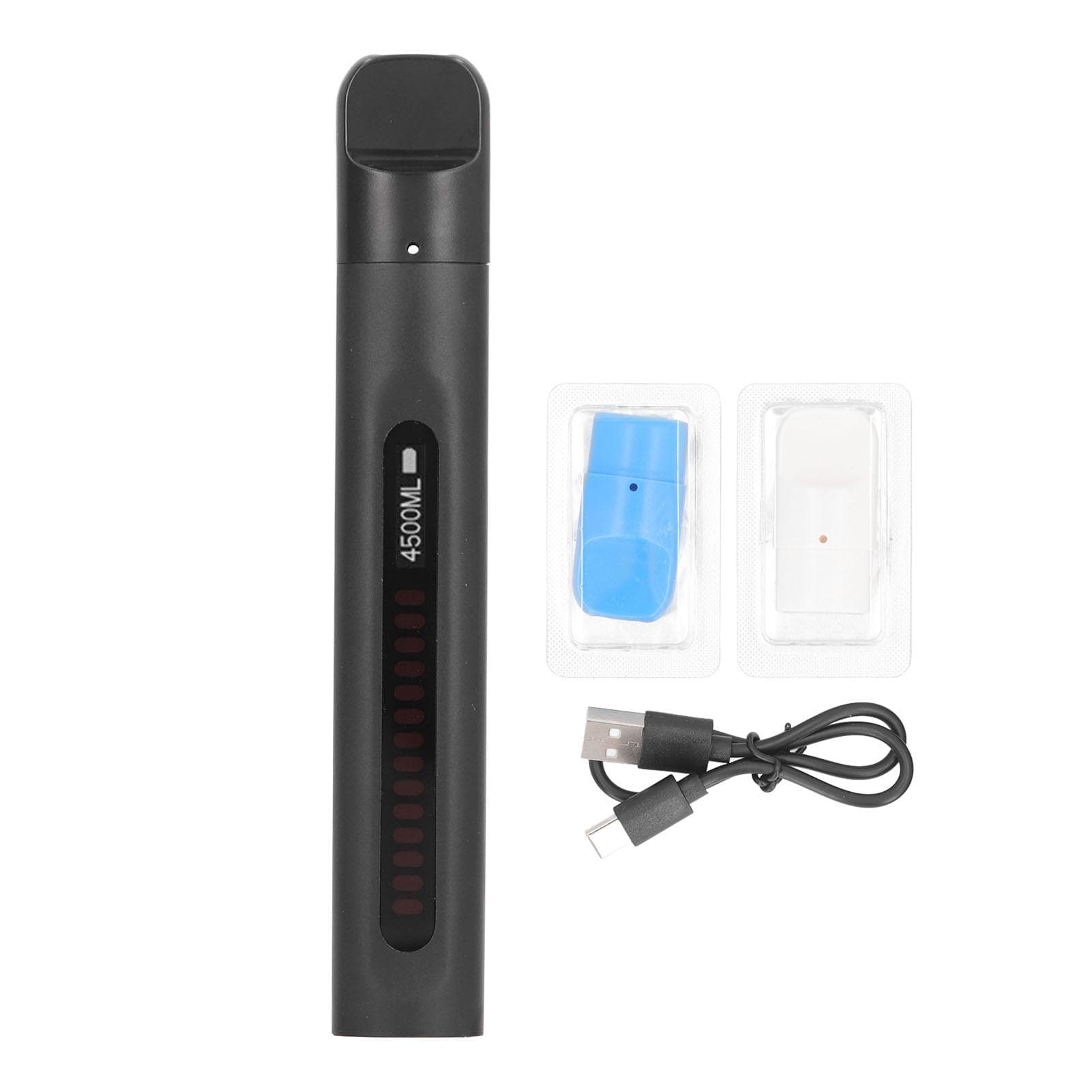 Smart Breathing Trainer Respiratory Muscle Training Improve Lung Capacity Adjustable Resistance black