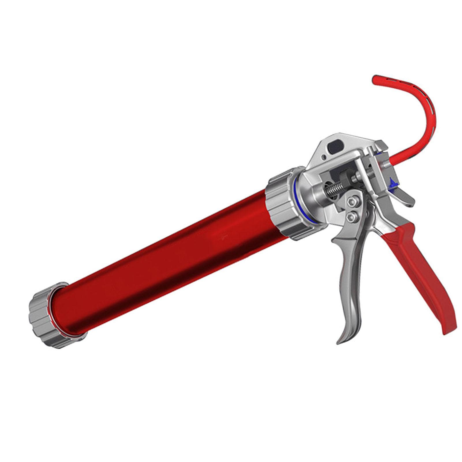 Glass Sealant Caulk Gun Aluminum Alloy Manual Squeeze Caulking Filling Tool for Construction and