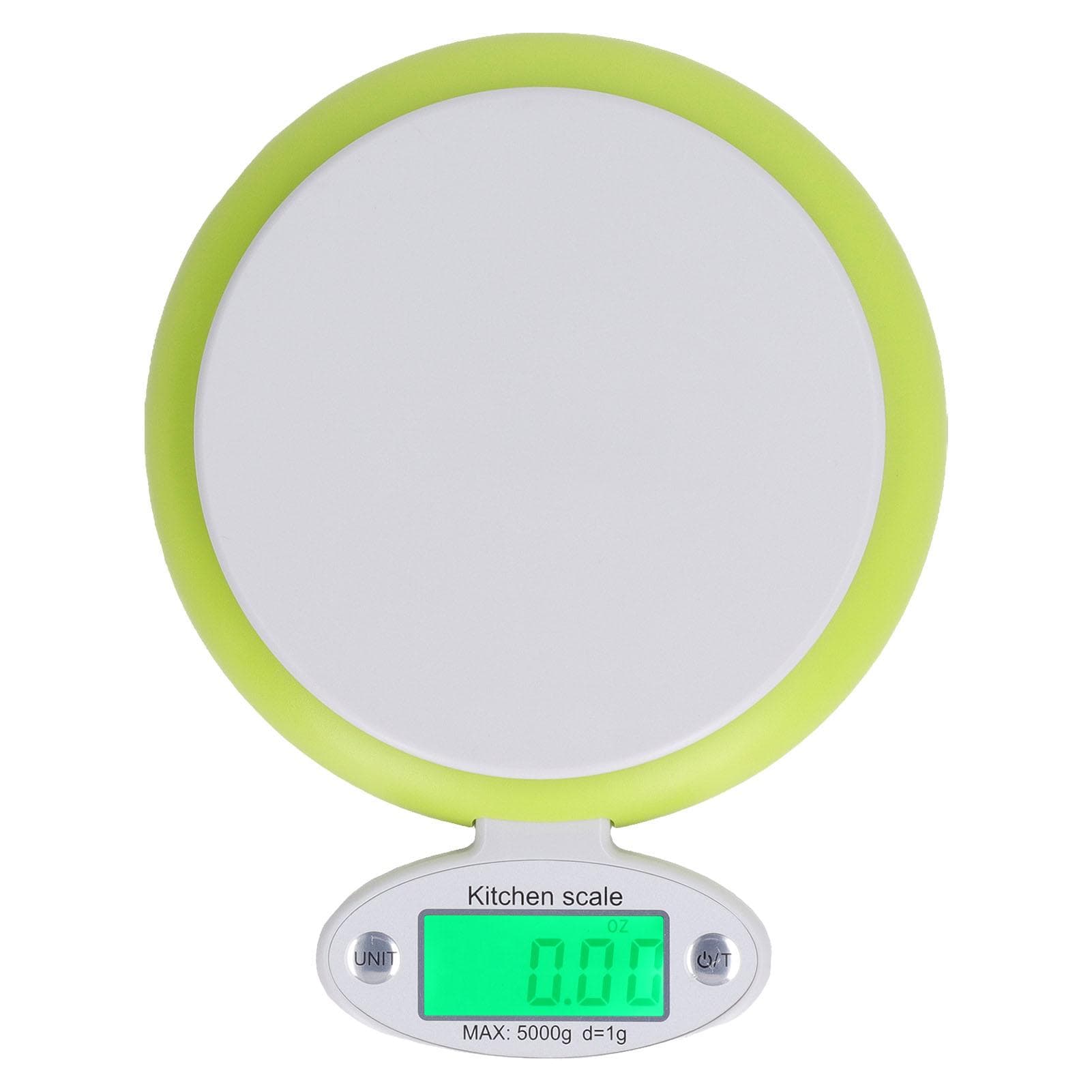 Digital Kitchen Scale with LCD Screen Tare Function Food Weight Scale for Baking Cooking Meal Prep