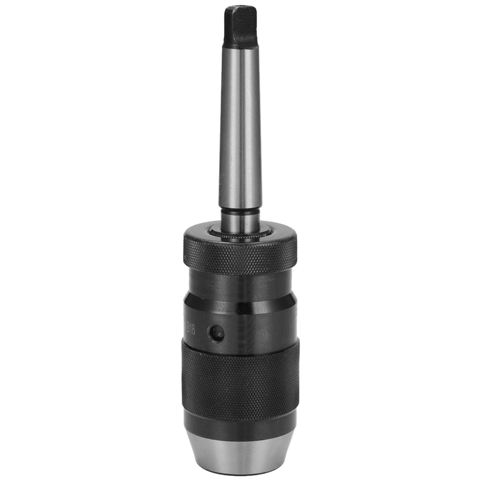 Geevorks Heavy-duty Self-tightening Drill Chuck with Handle Integrated Quick Change Keyless Chuck black