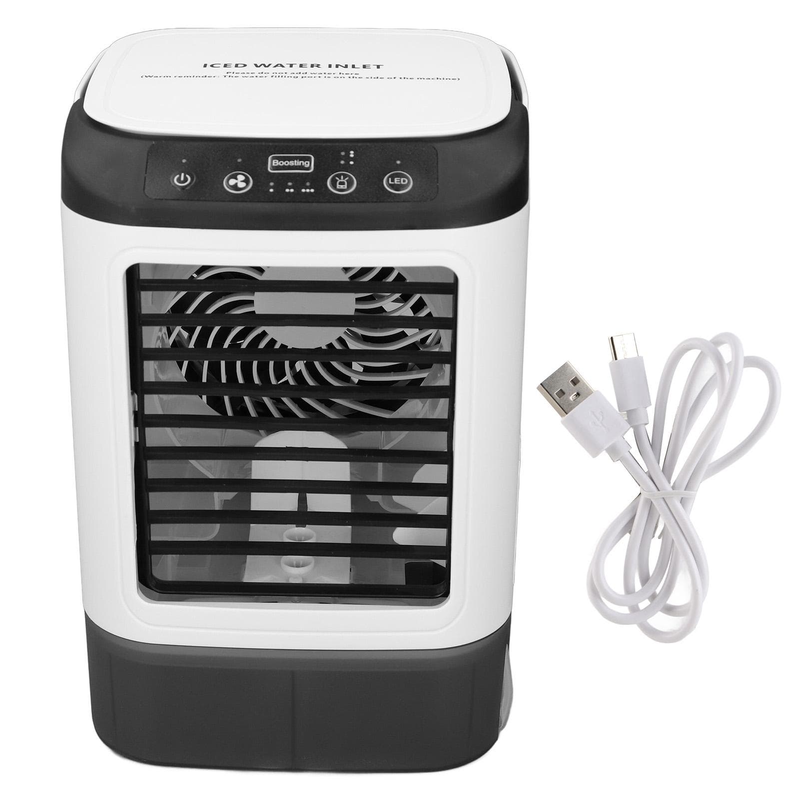 Portable Air Conditioner 900ml Atomization Function Adjustable Wind Speed Personal Mini Air Cooler