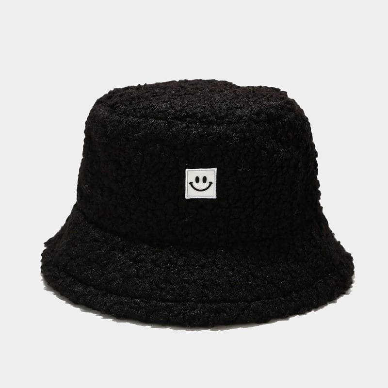 Winter Fedora Hat For Men And Women Polyester Warm Sun Protection Casual Urban Style Black