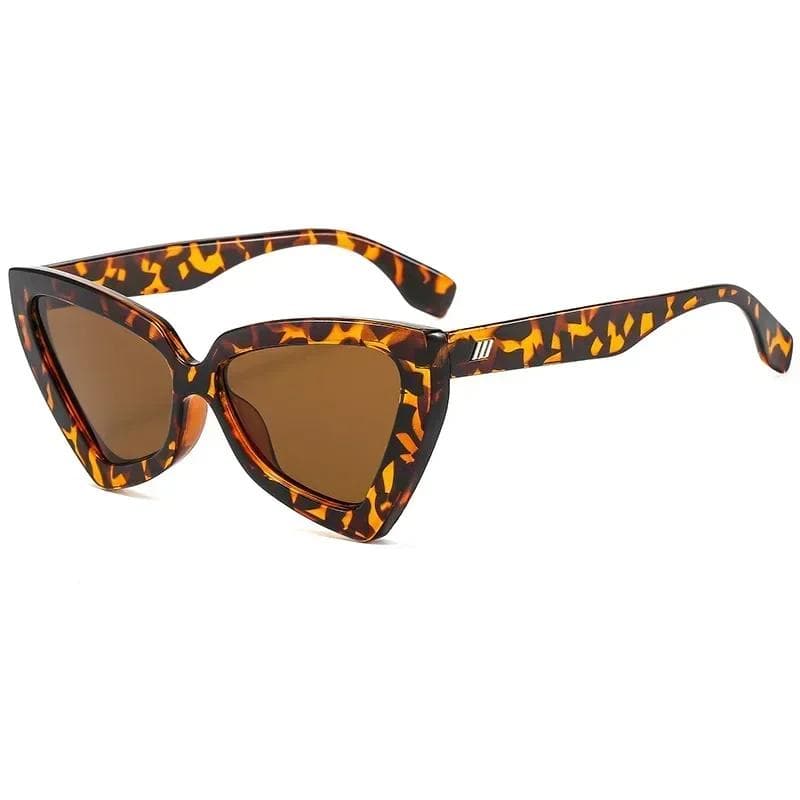 Casual Cat Eye Sunglasses Women Men Retro Designer Sun Glasses Fashion Plain Travel Classic Shades Oculos De Sol Other
