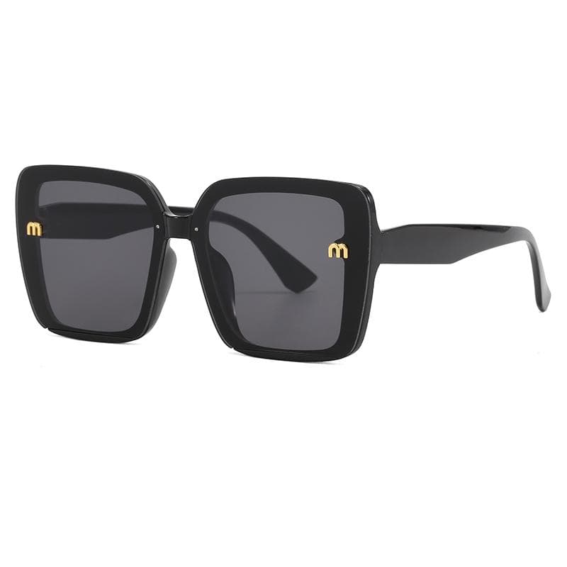 New Retro Square Sunglasses Women Fashion Minimalist Anti Blue Light UV Protection Sun Glasses Double Beam Female