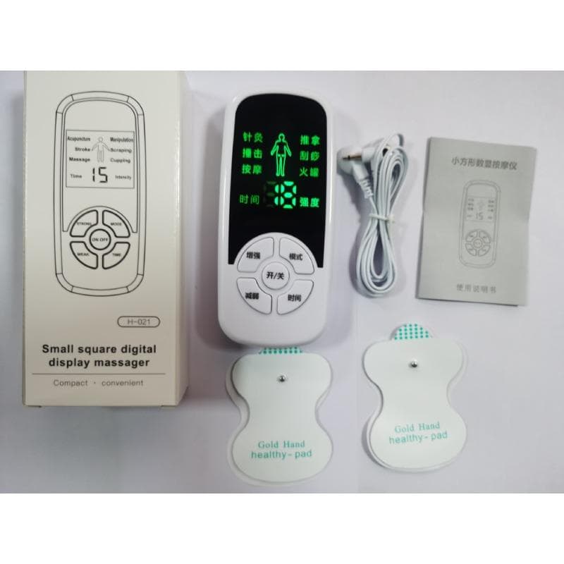 Physiotherapy Instrument, Multifunctional Cervical Spine Massager, Meridian Massager, Waist Electrotherapy Pulse Physiotherapy Instrument Chinese