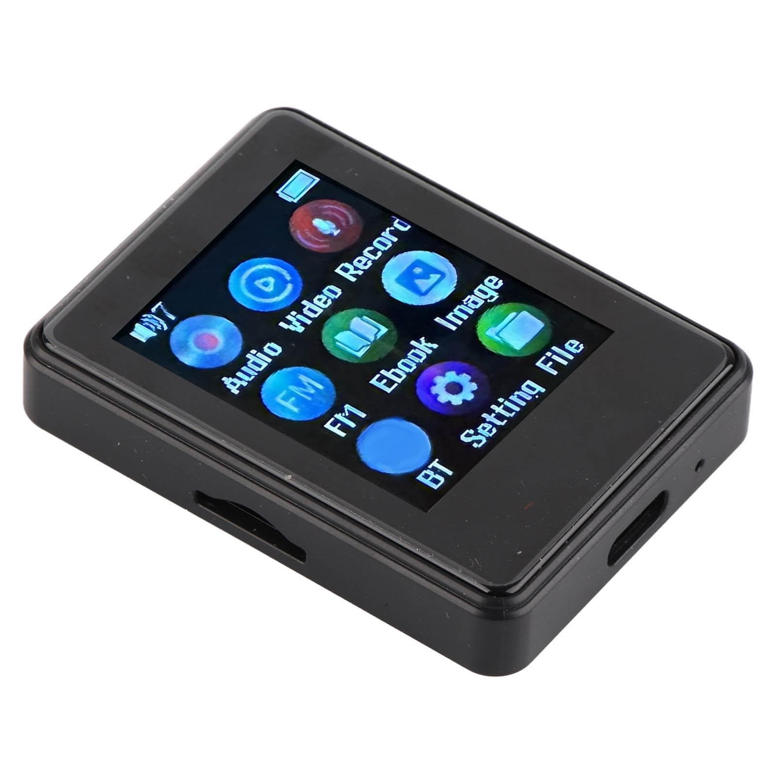 Digital MP3 Player with Bluetooth 5.0 Portable MP3 Music Player with 16GB Memory Card for Music