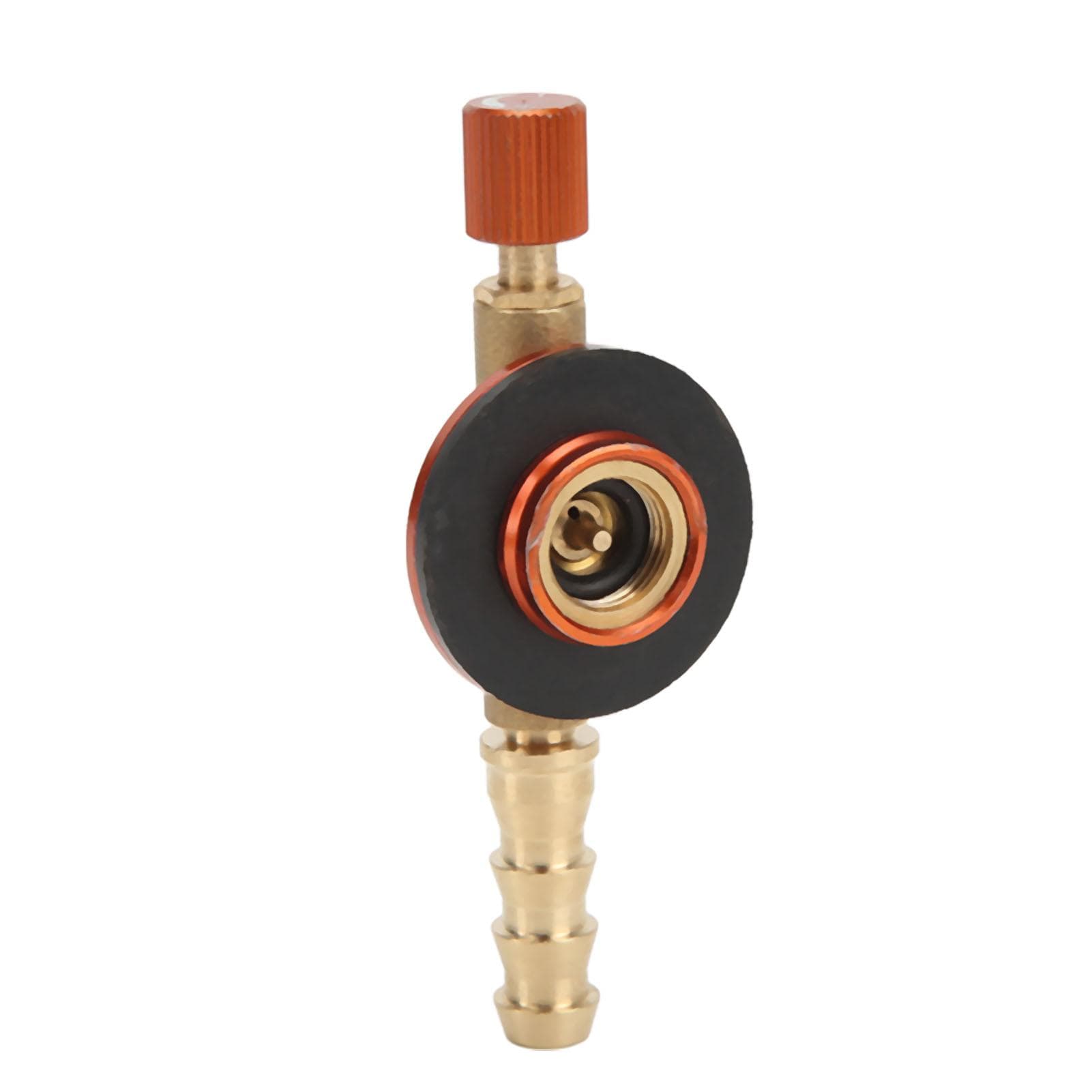Outdoor Camping Gas Stove Safety Switching Charging Inflatable Valve Adapter Camping EquipmentRed