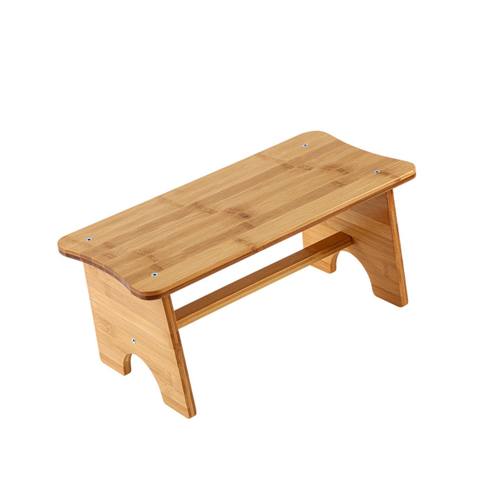 Under Desk Foot Stool Anti Slip Fatigue Relief Sturdy Nanmu Multifunction Desk Foot Rest for Home