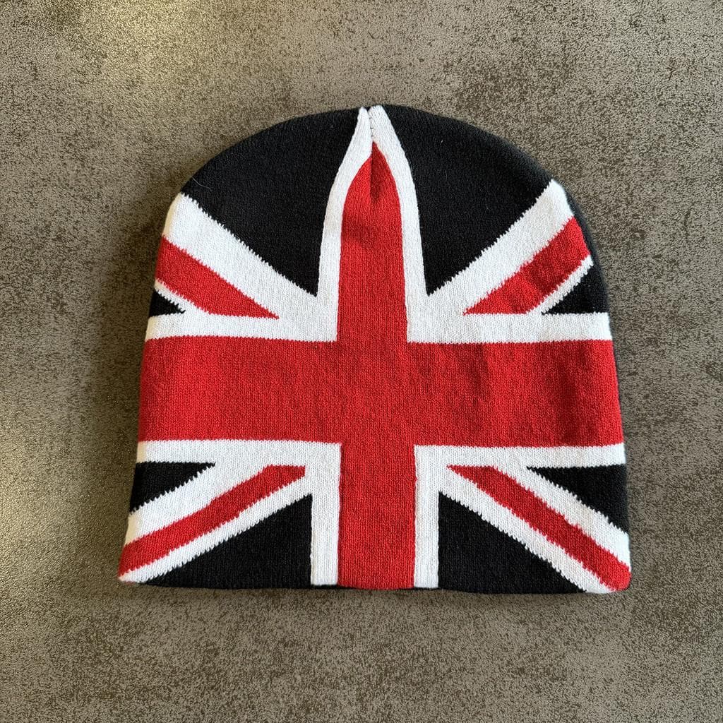 Uk Knit Hat For Men Women Cold Weather Warm Beanie With Adjustable Fit