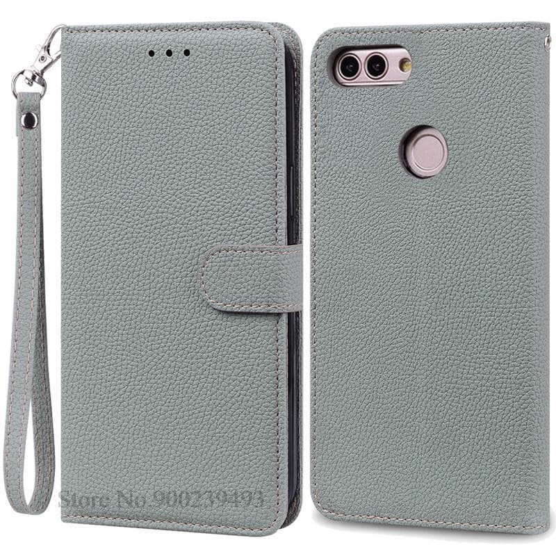For Huawei P Smart 2018 Case FIG-LX1 Leather Wallet Flip Case For Huawei P Smart Case FIG-LX1 5.65 inch Case Coque Fundas Shell P Smart 2018 FIG-LX1
