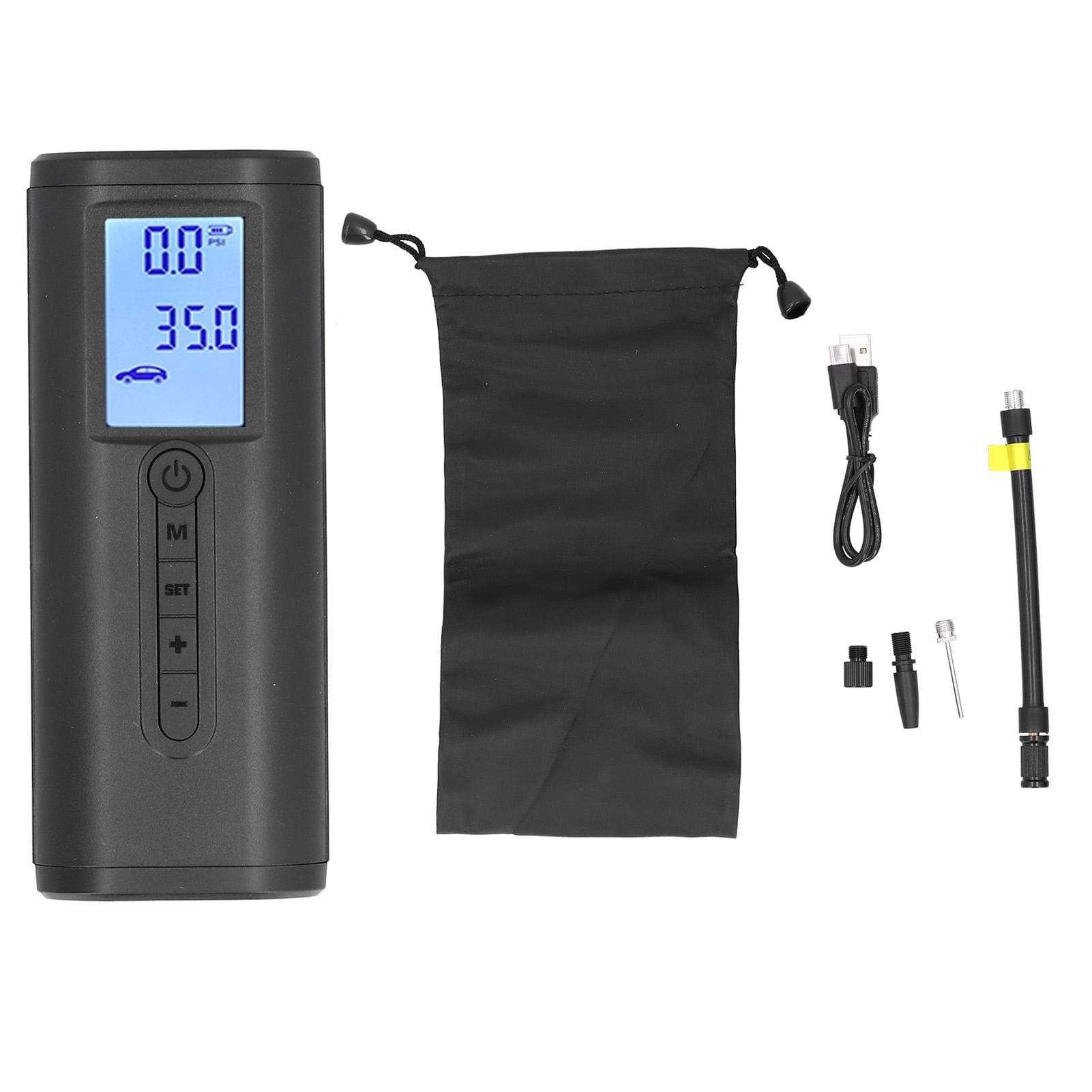 150PSI Electric Cordless Car Air Pump USB Charging Portable Tire Inflator for Bicycle