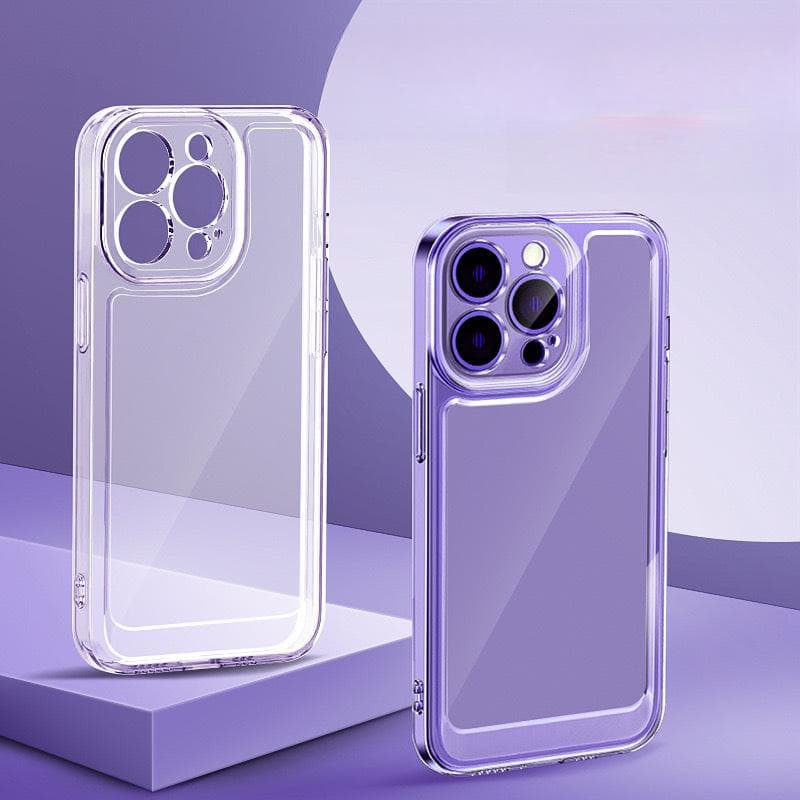 Applicable To Apple IPhone 15 Pro Full-inclusive Silicone Mobile Phone Case 13 Transparent 14 Sewing Hole Protective Case 13promax Apple 15Plus
