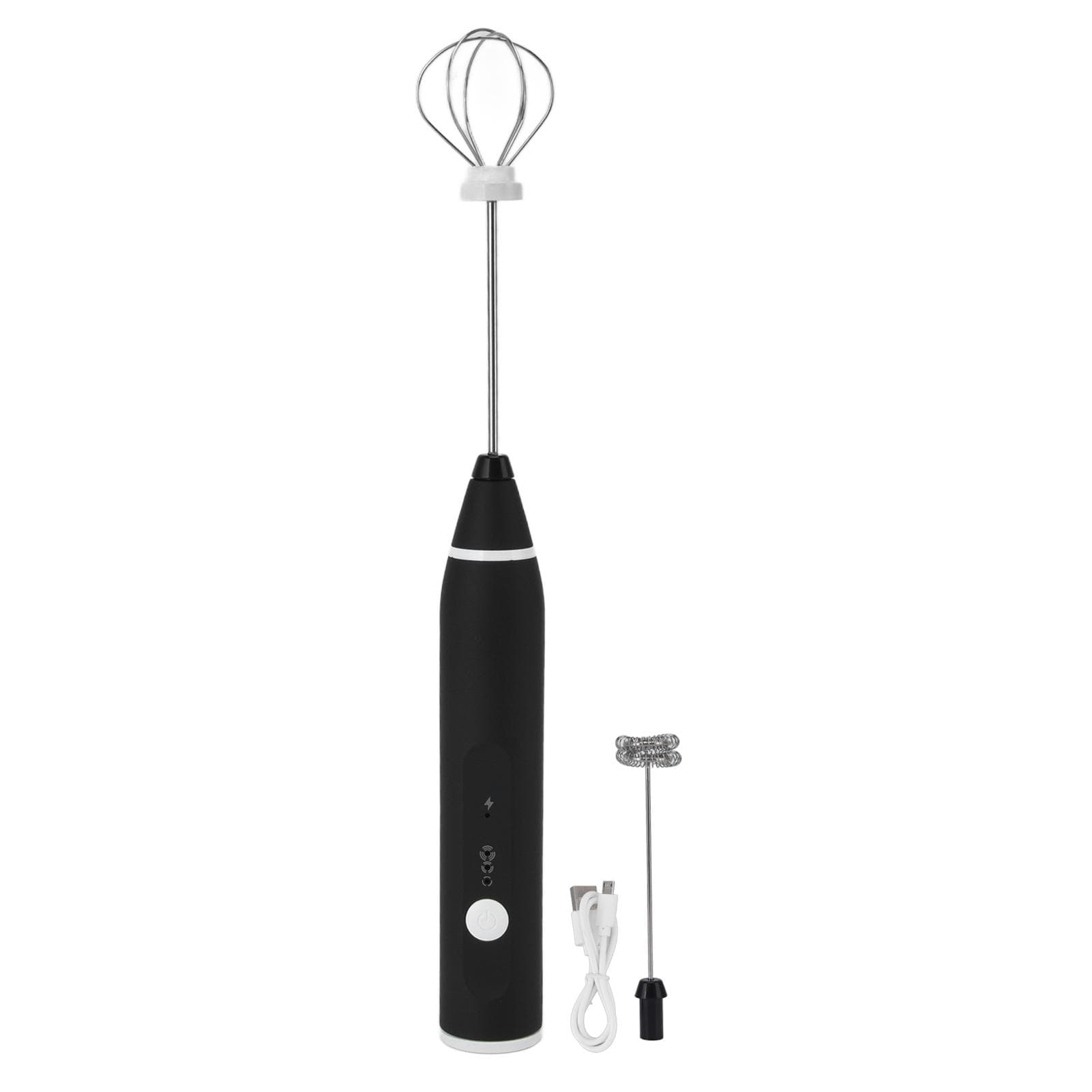 Electric Stirrer 3 Speed Modes Electric Handheld Stainless Steel Detachable Probe Safe Nonstick L