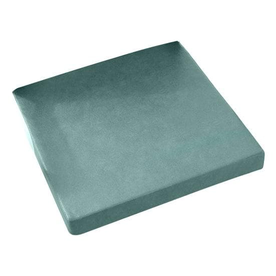 Waterproof Seat Cushion with Anti-Slip Rubber Back Zipper Design Height Comfort Support Multi Colors Mat for Chair Patio Living Room Kitchen Bedroom 40x40cm dark green
