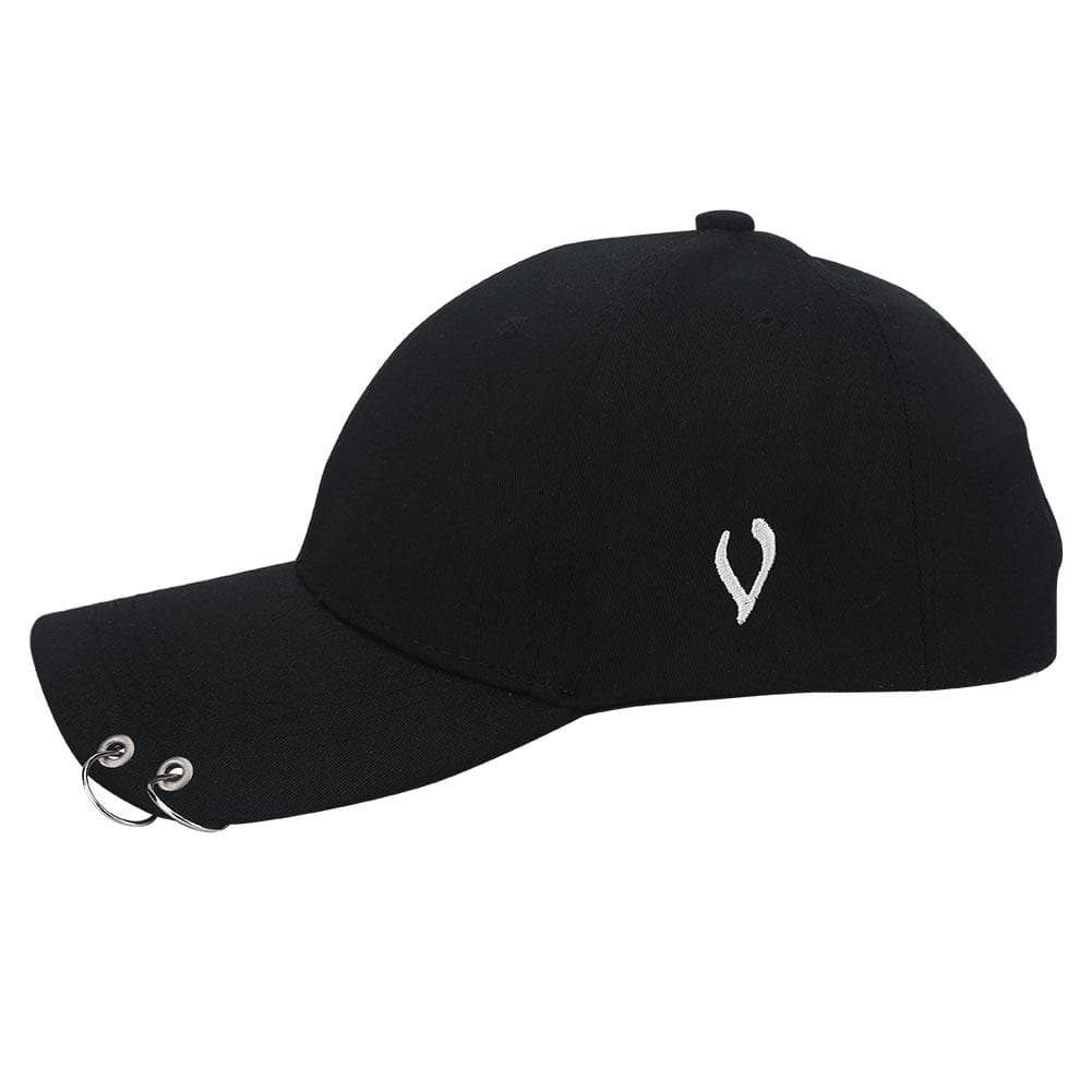 Unisex Sport Snapback Running Baseball Outdoor Curved Adjustable Summer Cap Black
