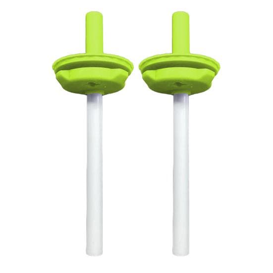 2Pcs Flexible Straw for Owala Kids Water Bottle 12/15oz BPA-Free Silicone green
