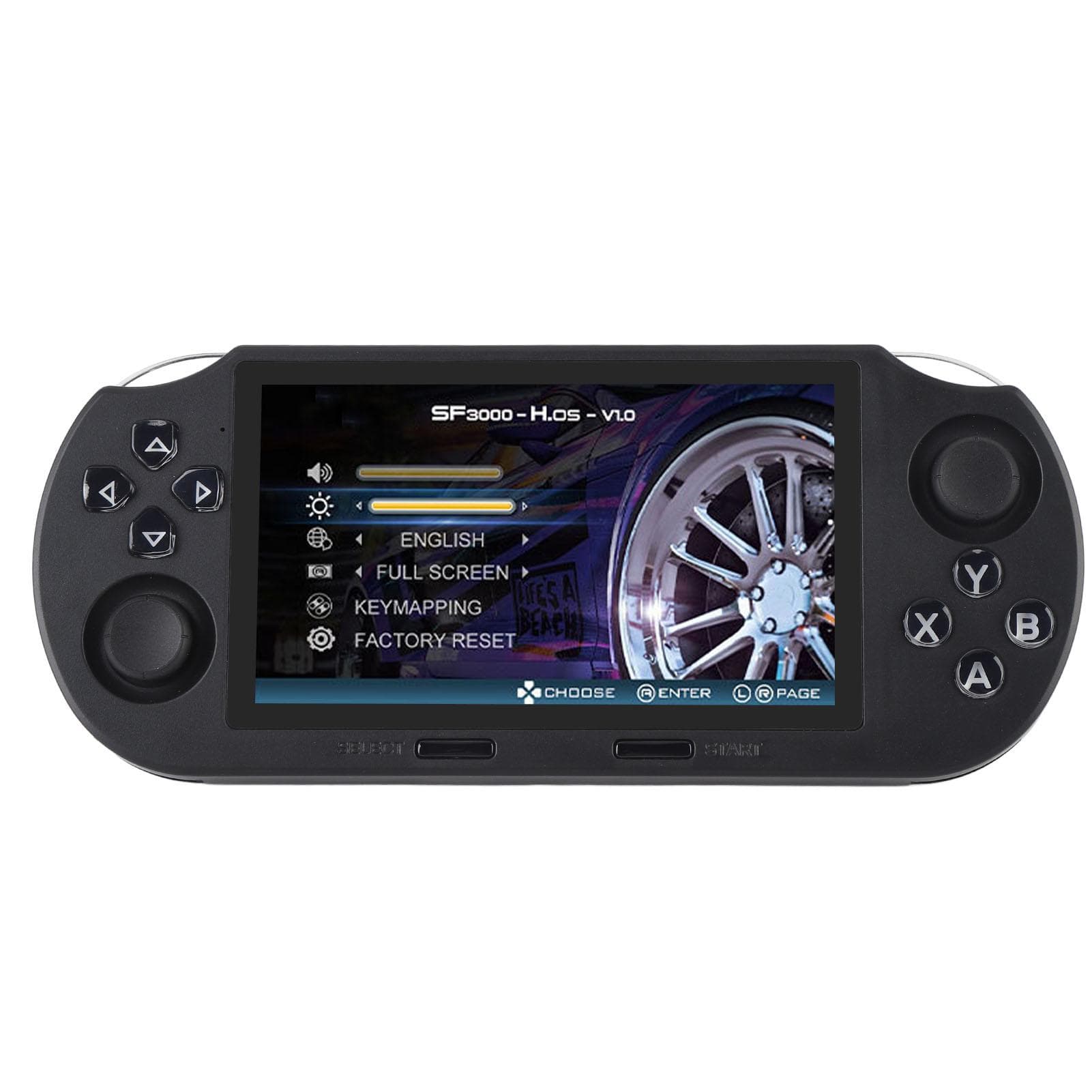 Handheld Game Console 4.5 Inch 854x480 IPS Screen 64GB Retro Handheld Game Console Supports 14