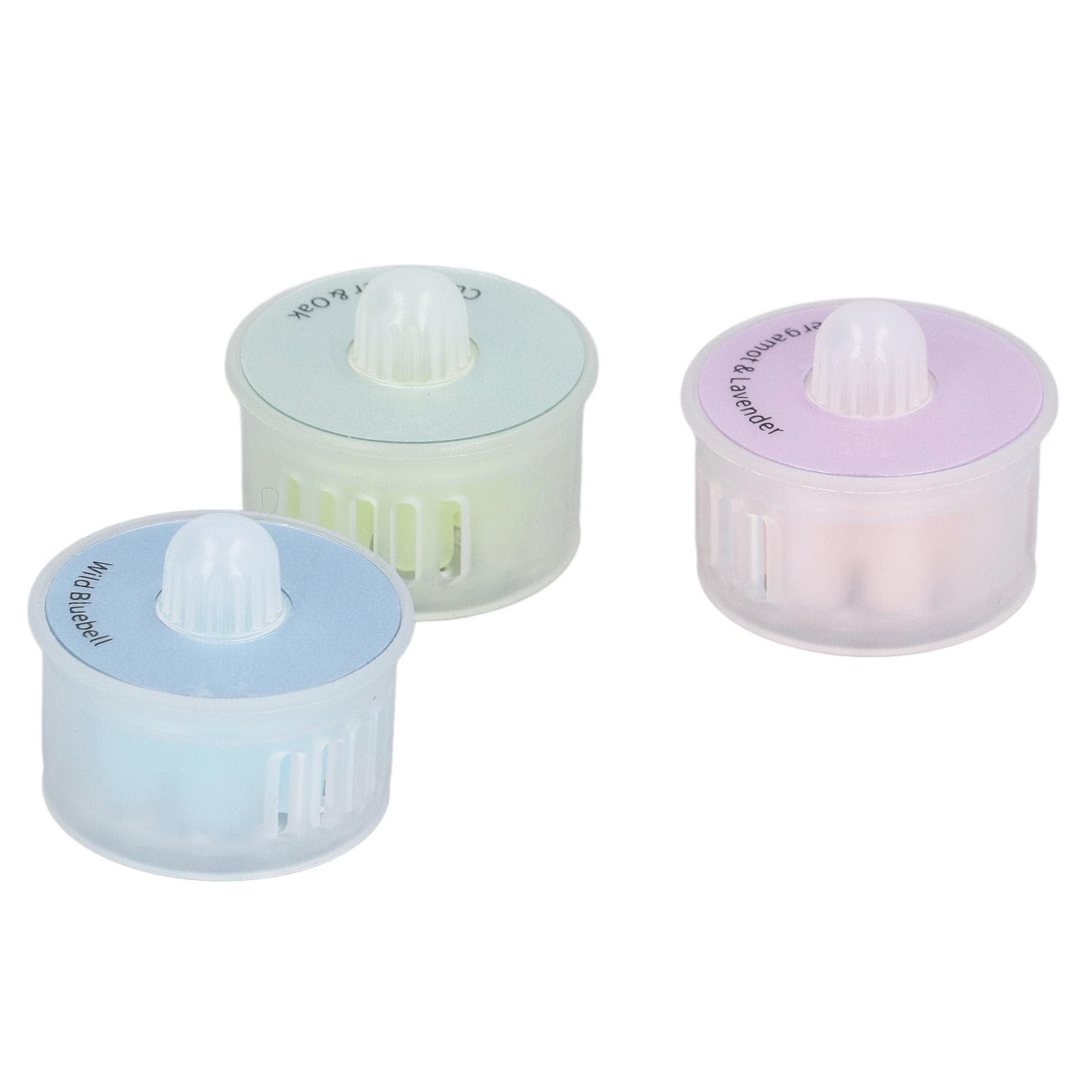 3Pcs Robot Cleaner Fragrance Capsule Air Frenshener Accessory Wild Bluebell Bergamot and Lavendar