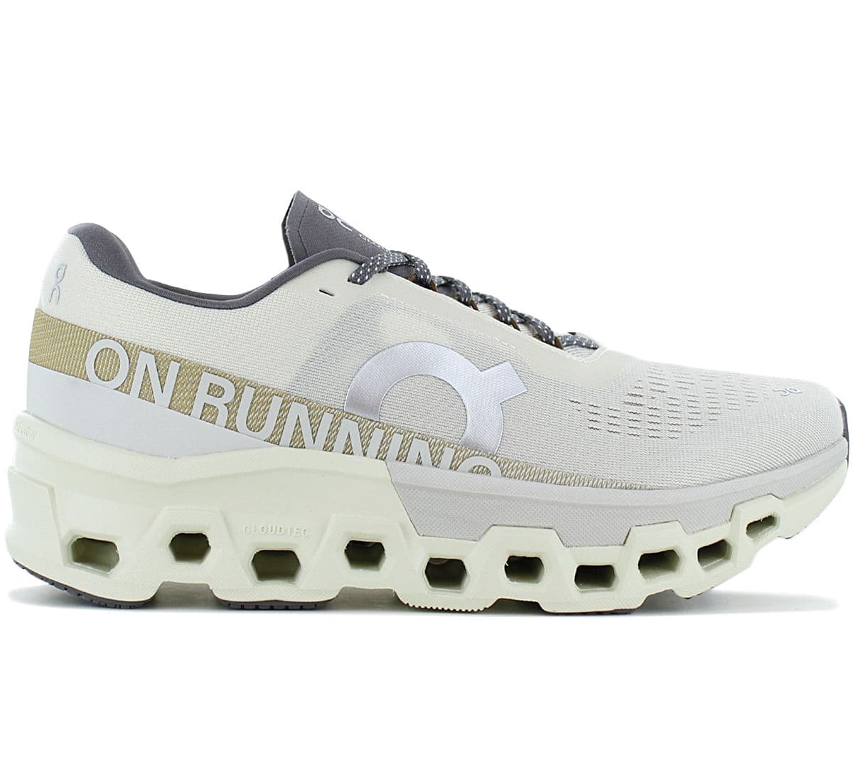 ON Running Cloudmonster 2 - Men's Sneakers Cloud Running Shoes Cream-Ice 3ME10120664 ORIGINAL EU 47 US 12 beige