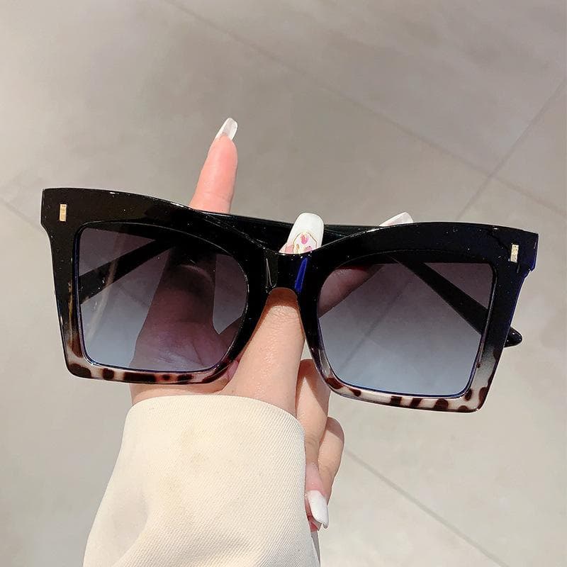 Y2K Vintage Luxury Designer Double Color Butterfly Sunglasses Women Men UV400 Punk Trendy Outdoor Sun Glasses