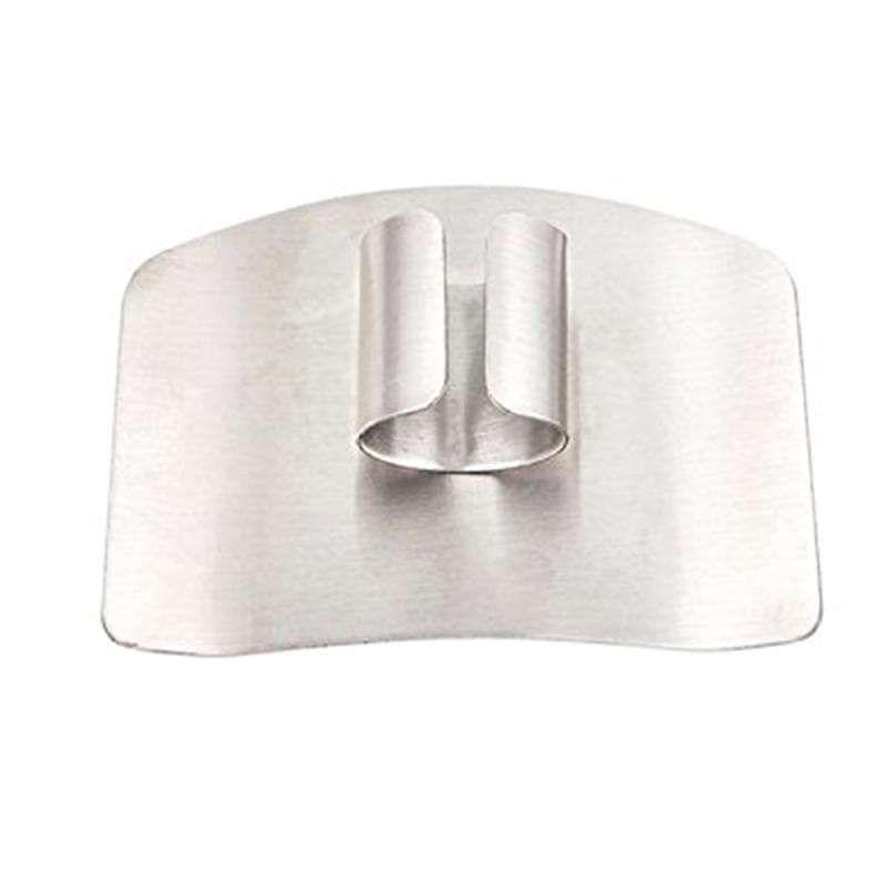 Stainless Steel Finger Guard Finger Hand Cut Hand Protector Knife Cut Finger Protection Tool Kitchen Cooking Knives Accessories grey