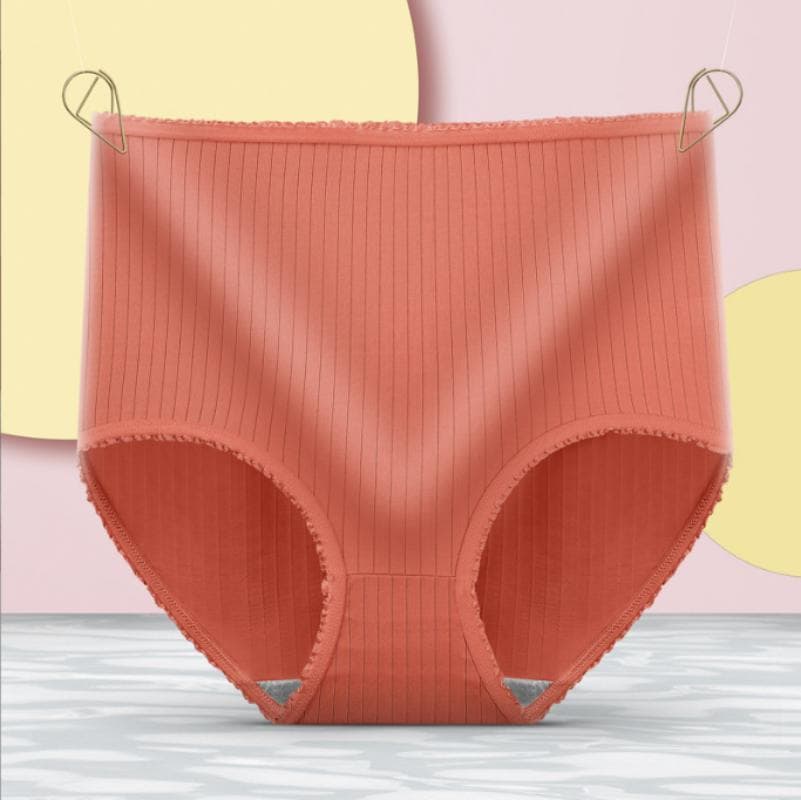 Women Sexy Seamless Panties High Waist Lingerie Underpant Ladies Woman Sexy Briefs Solid Color High Waist Breathable Underpants XL