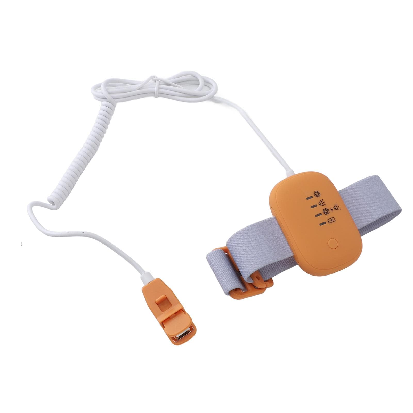 Bed Wetting Alarm 3 Modes USB Rechargeable Strong Vibration Potty Training Alarm for Kids Elderly