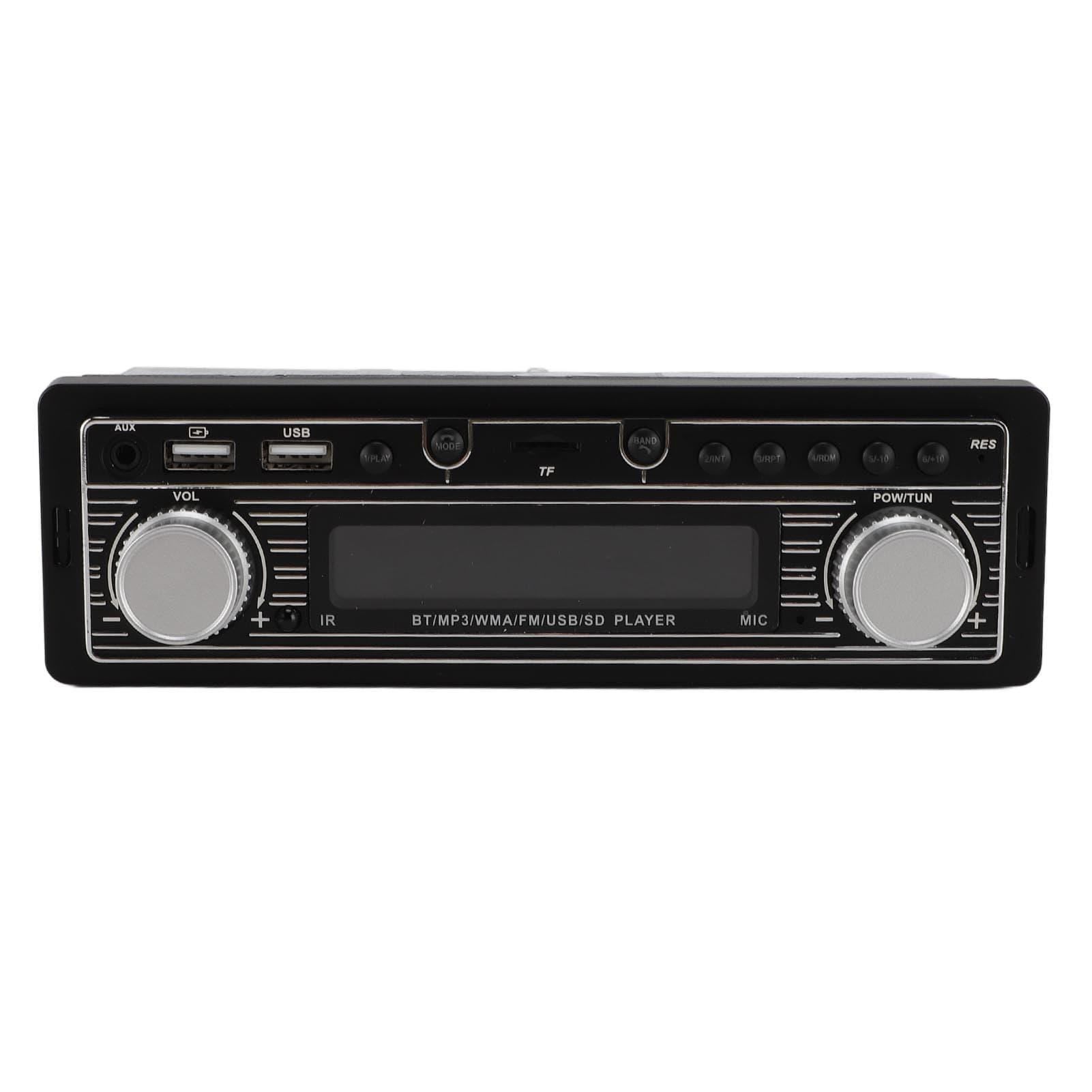 Car Stereo Receiver Kit Single Din Multimedia Digital FM Radio in Dash MP3 Player USB 12V Universal
