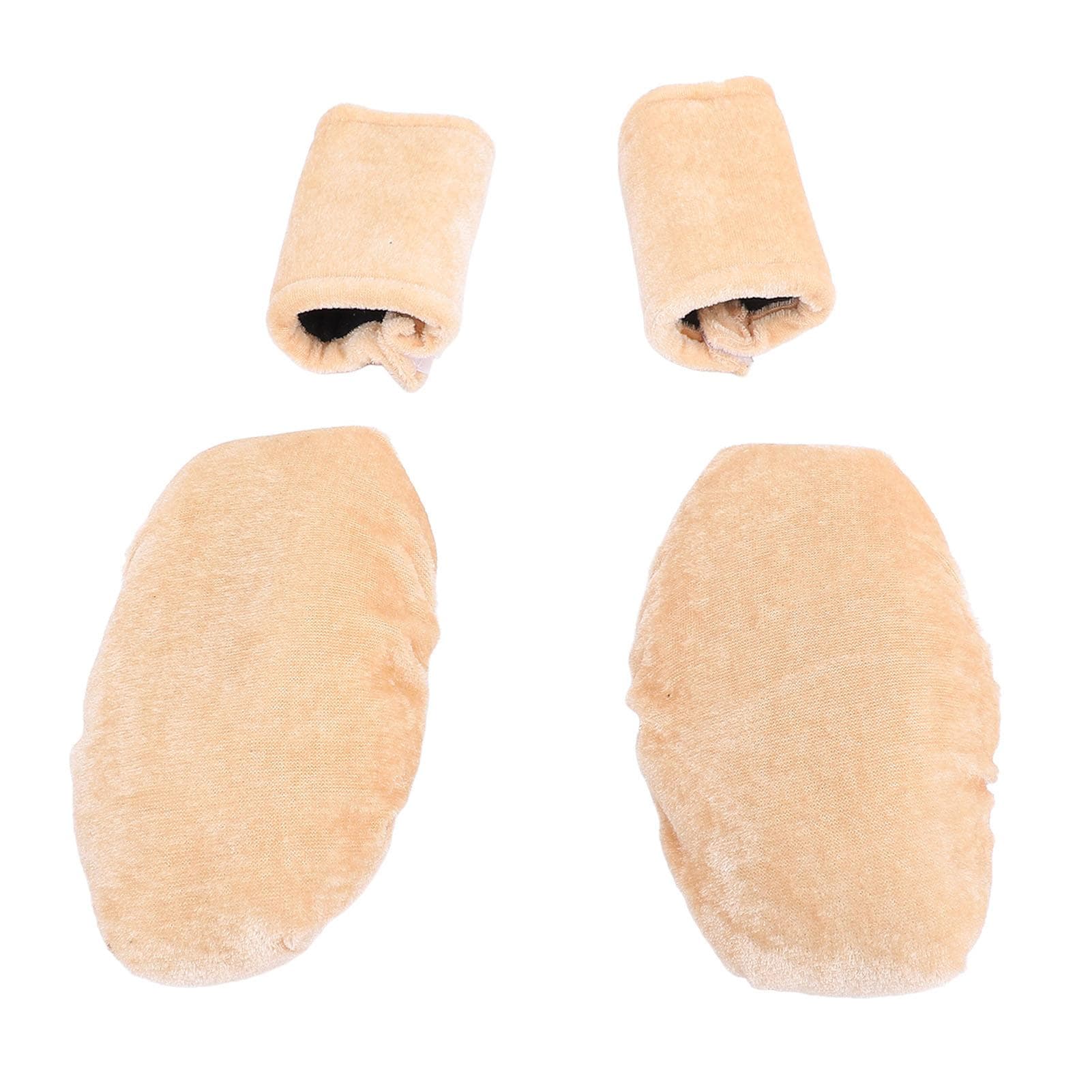 2 Set Crutch Underarm Pad Cover Set Soft Crutch Underarm Pad and Hand Grips Cushion