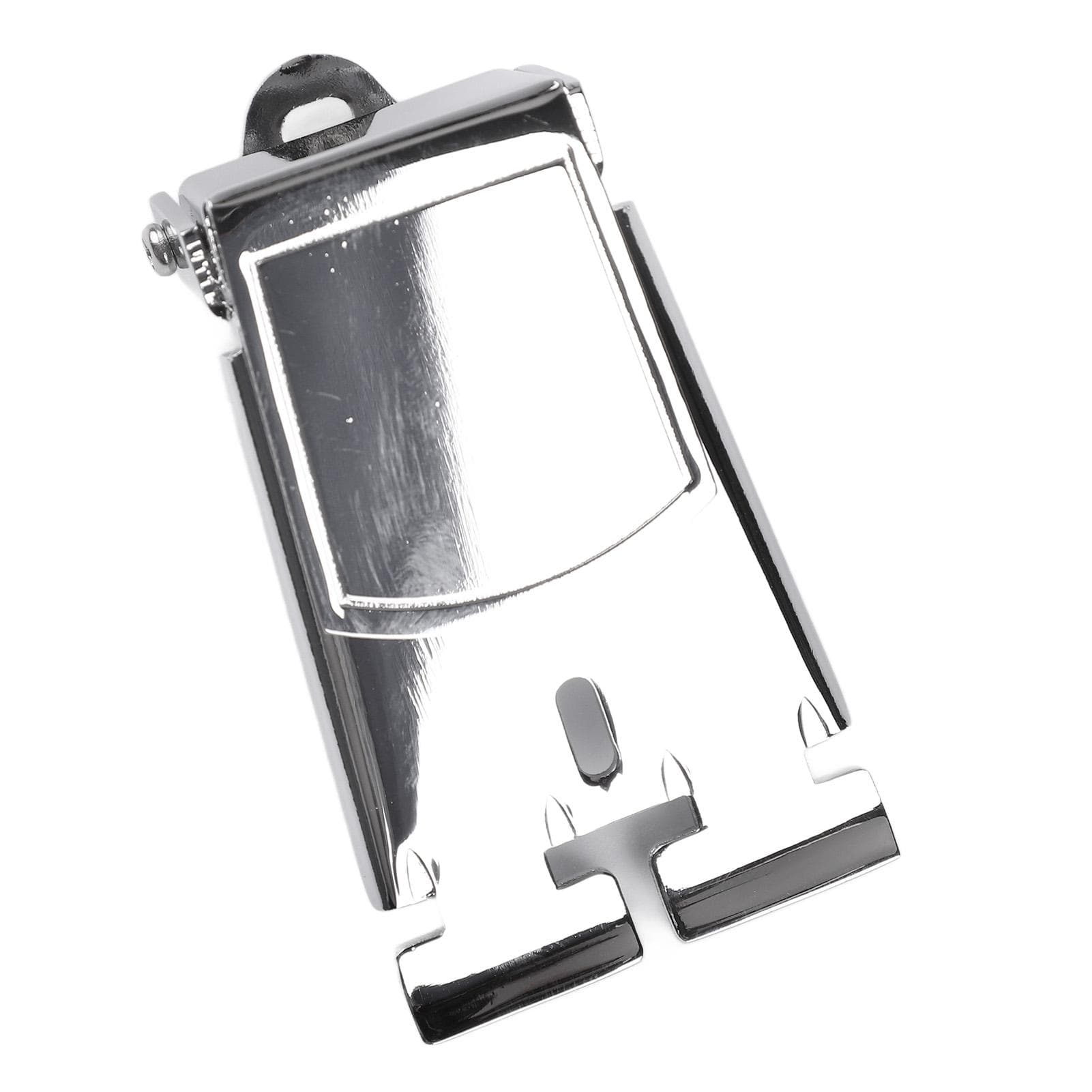5 String Banjo Tailpiece Zinc Alloy Chrome Color Banjo Tailpiece Plate with Spring Action Cover