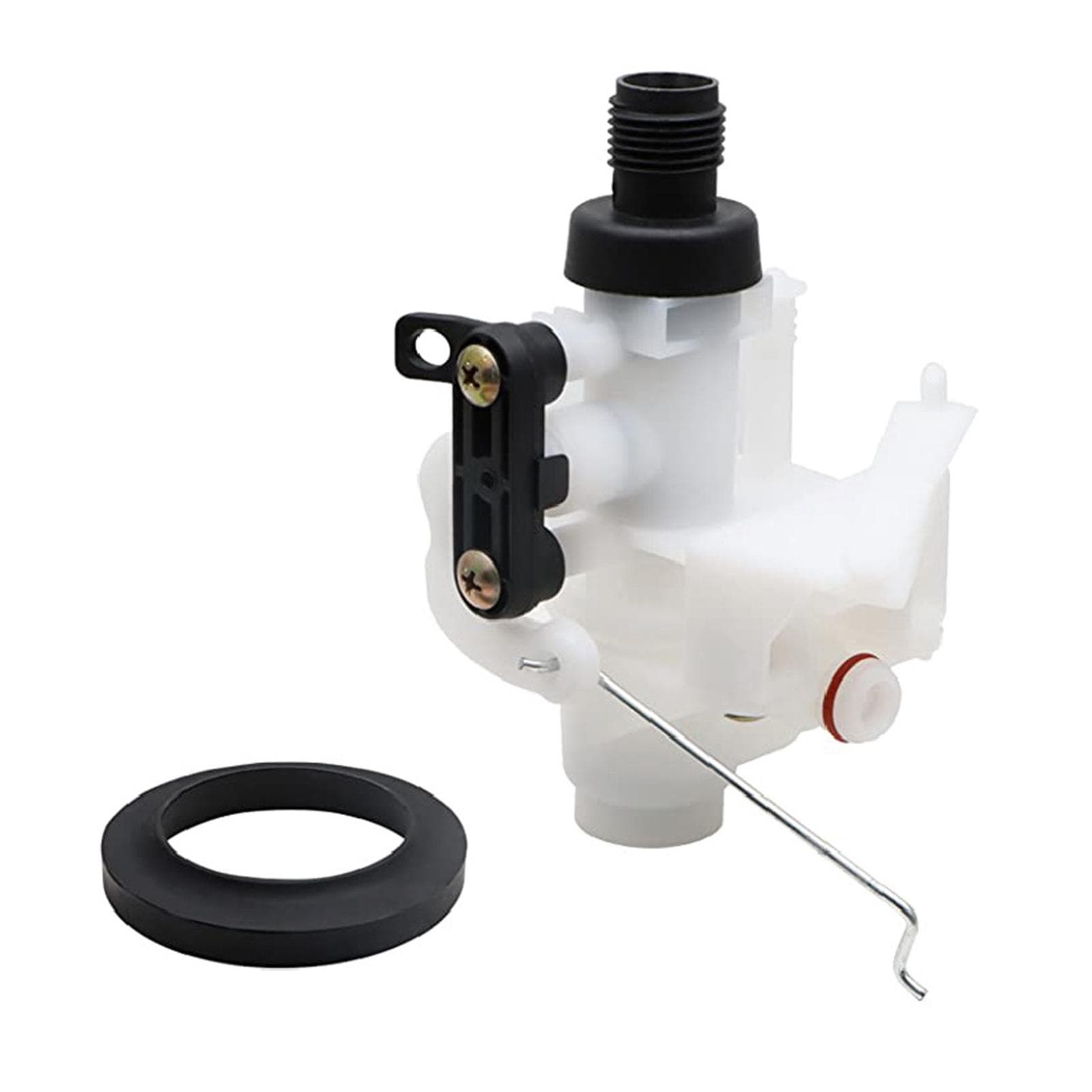 RV Toilet Water Valve Replacement Kit Replacement for Thetford Aqua Magic V High and Low Model RV white