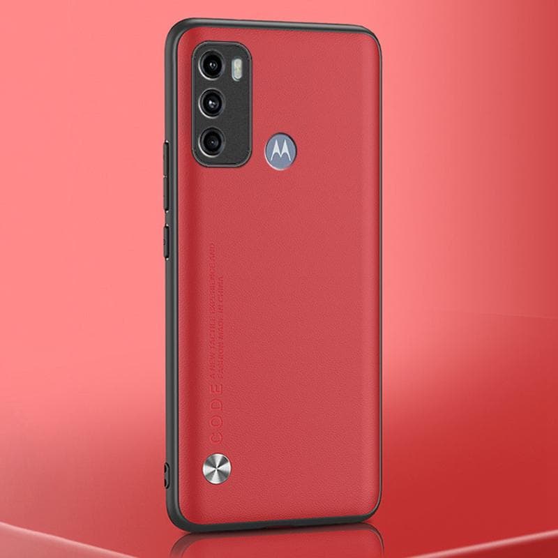 Luxury Leather Case For Motorola Moto G60 G60S G200 Edge X30 S30 Cover Matte Phone Case For Motorola Moto G10 G20 G30 G40 Fusion For Moto G30 red