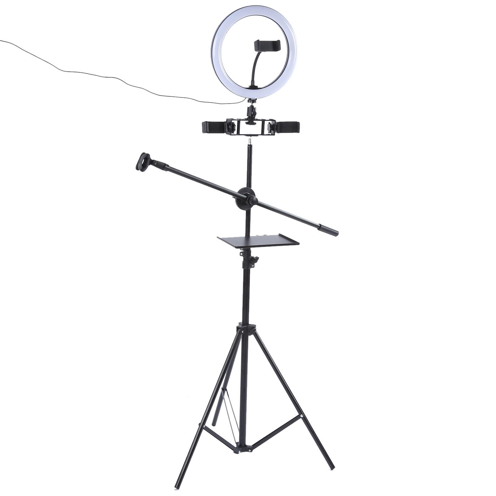 UN‑700 LED Ring Fill Light Dimmable Photography Selfie Lamp with Tripod Ring Light