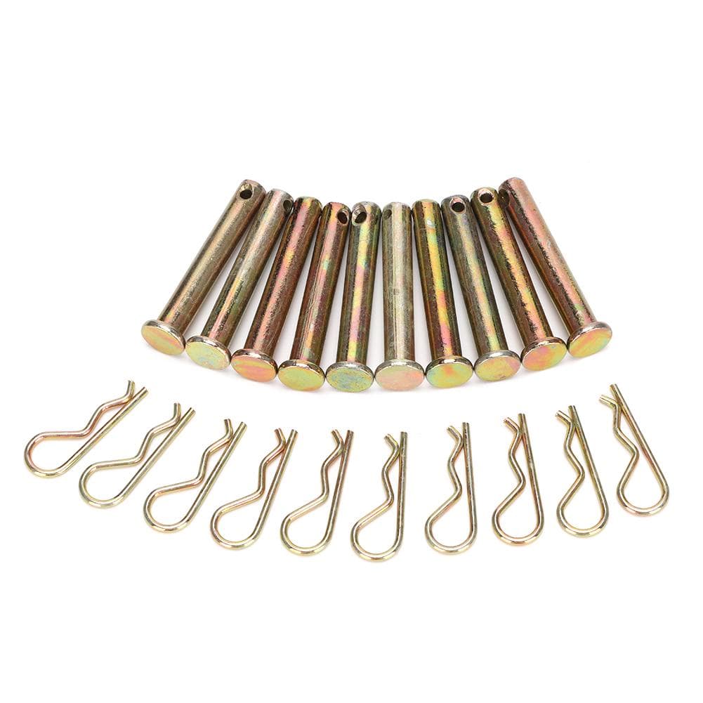 10set Farming Machine Air Cool Diesel Engine Accessories 8*50mm R Type Pin Set For 178F 186F
