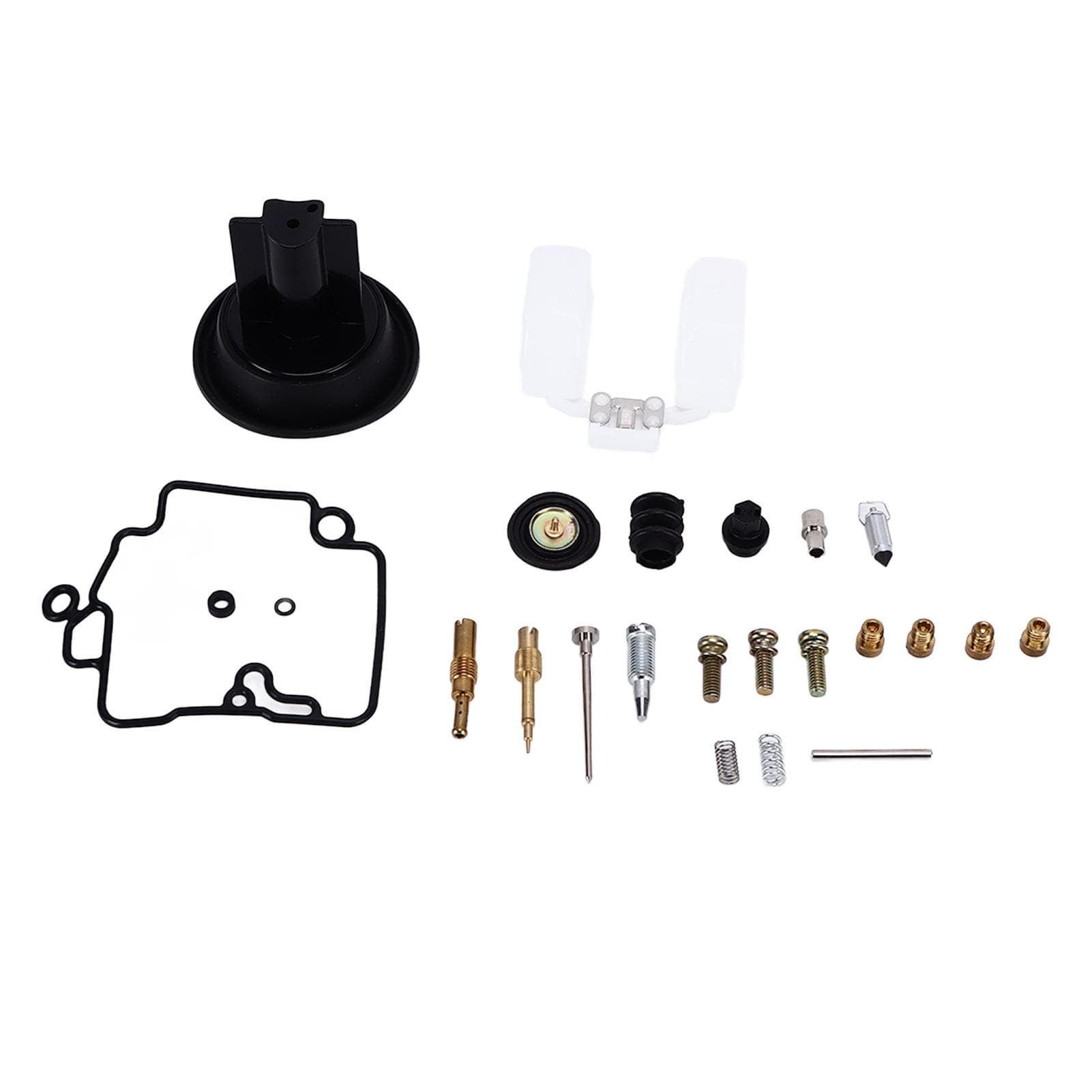 25PCS Carburetor Rebuild Kit with Jet Needle Nozzle Replacement for KT CVK24 with Accelerating Pump