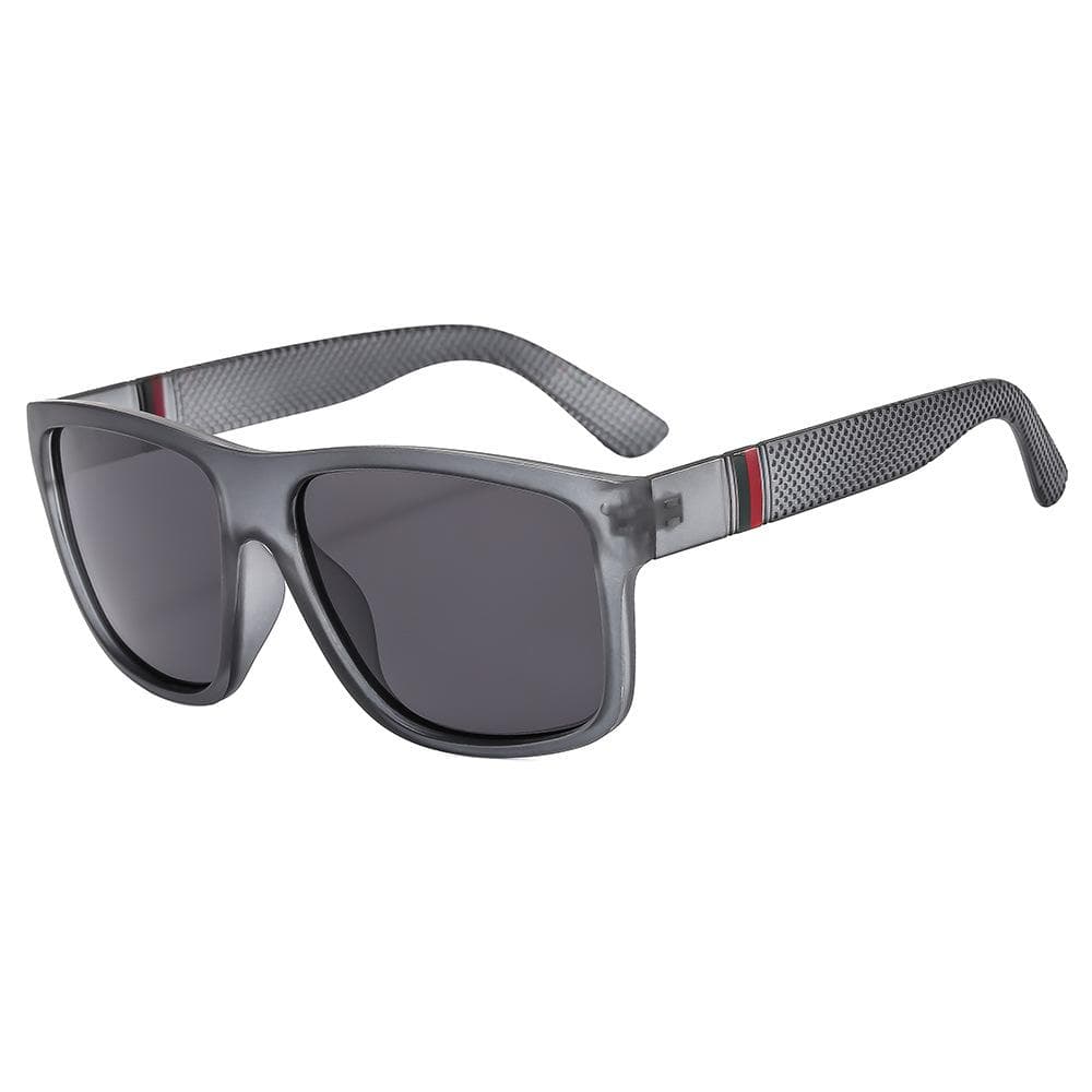 New Mens Driving Sunglasses UV400 Protection Fashion Outdoor Cycling Sports Shades for Men Oculos De Sol As shown in the figu