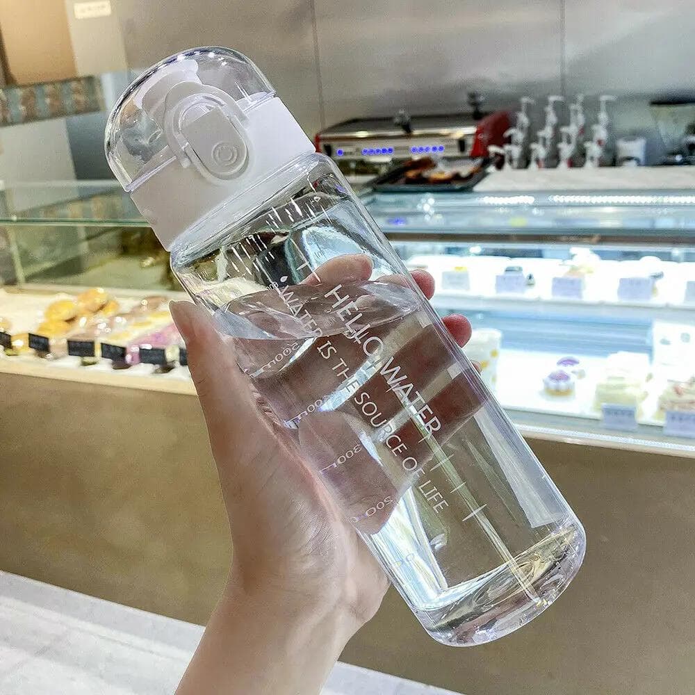 Sports Water Bottle 780ml Portable Gym Travel Clear Leakproof Drinking Bottle 780ML