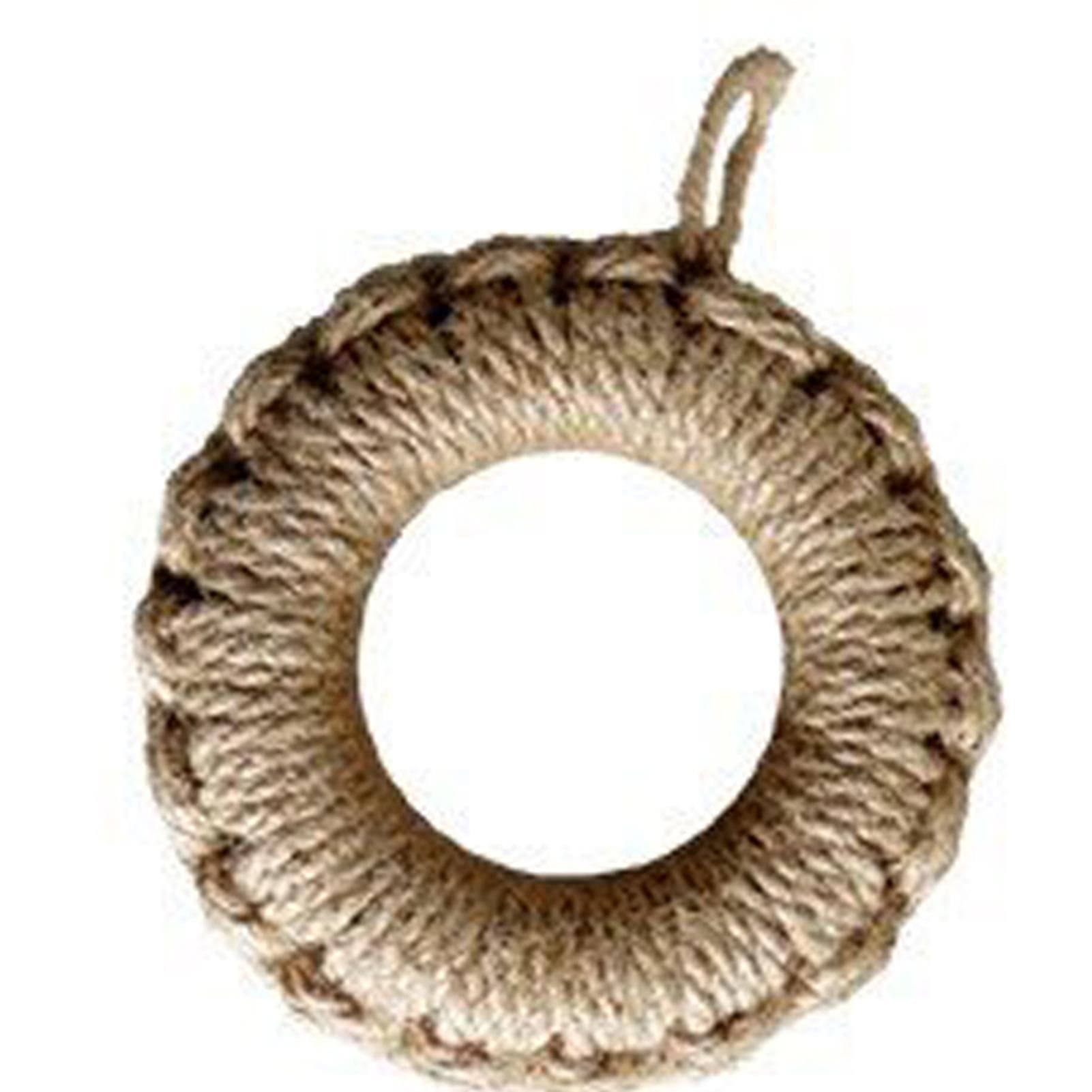 Insulated Coaster Ring Heat Resistance Linen Weaving Insulation Pad for Hot Pot Cup M S