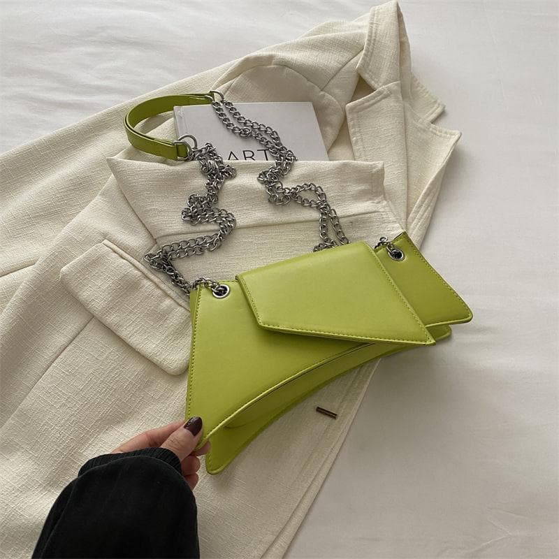 Elegant Tote Bag, Women's Simple Solid Color Handbag Casual Zipper Double Handle Purse green