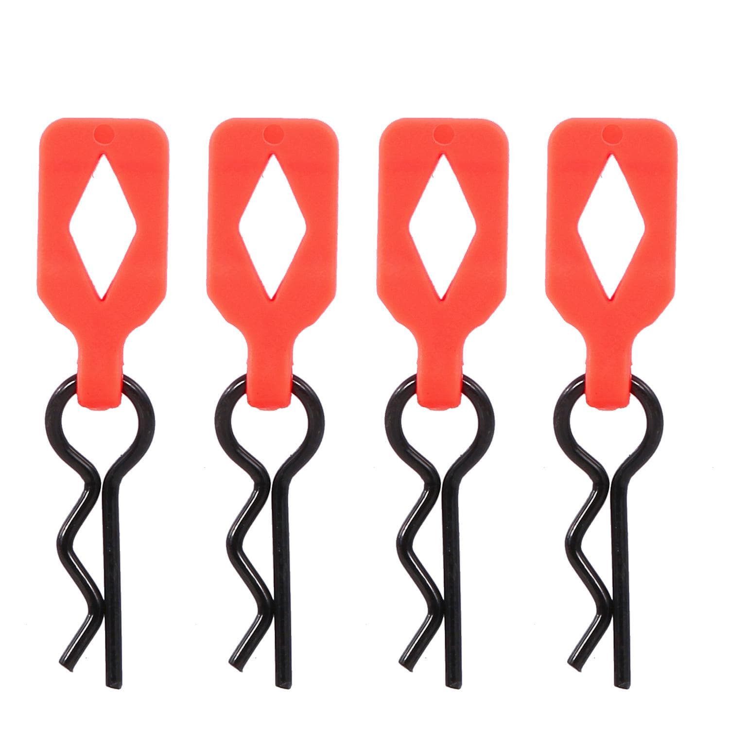 4PCS RC Car Body Shell Clips Pin for Traxxas Hsp Redcat Rc4wd Tamiya Axial scx10 D90 Hpi 1/10 RC Car orange