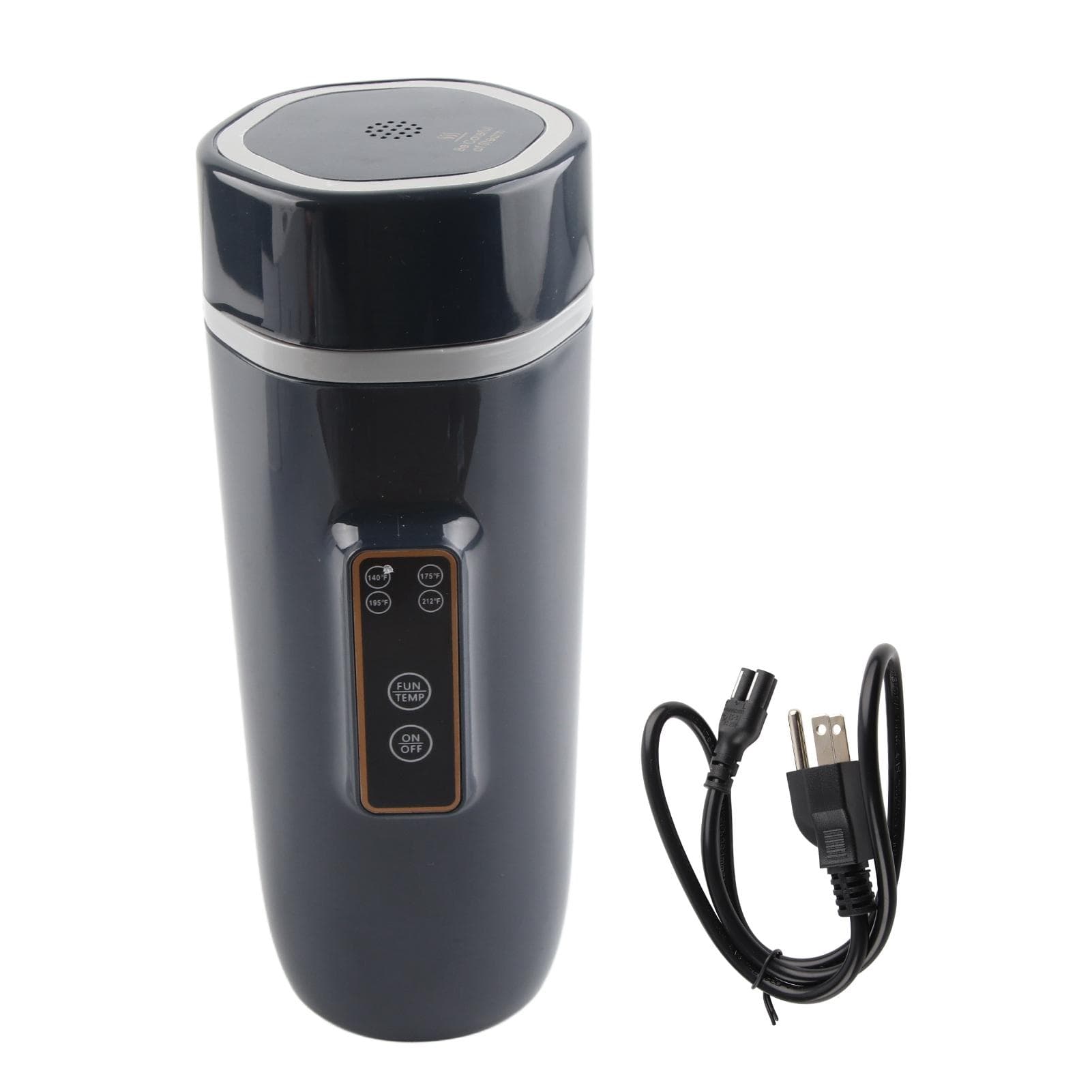 Portable Electric Water Kettle Intelligent Digital Display Electric Water Kettle Adjustable L dark blue