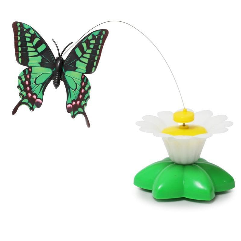 Cat Toy Simulation Rotary Electric Toy Butterfly Funny Cat Stick Automatically Tease The Cat Hummingbird Toy Pet Supplies