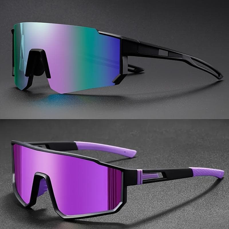 1/2 Pairs Men Women Fashion Glasses Large Frame Design Unisex Stylish Eyewear