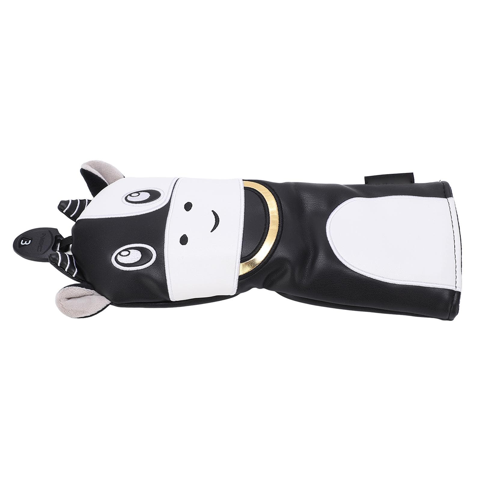 Golf Club Head Cover Ball Driver PU Headcover Cartoon Putter Cover Waterproof for Training