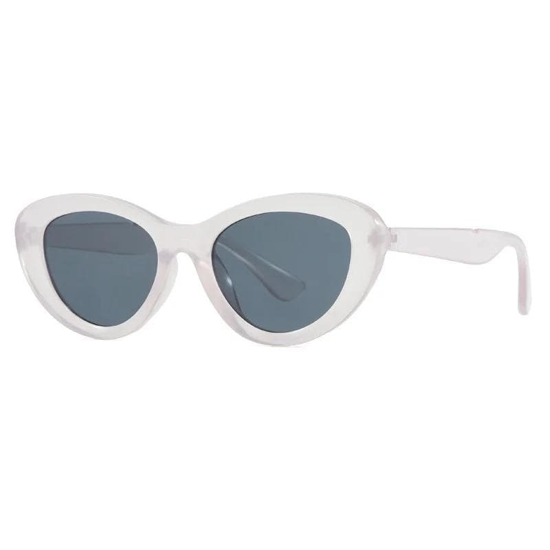 Retro Concave Cat Eye Sunglasses Women Fashion Designer Sun Glasses Cateye Shadow Female Stylish UV Protection only 1pcs sunglasses